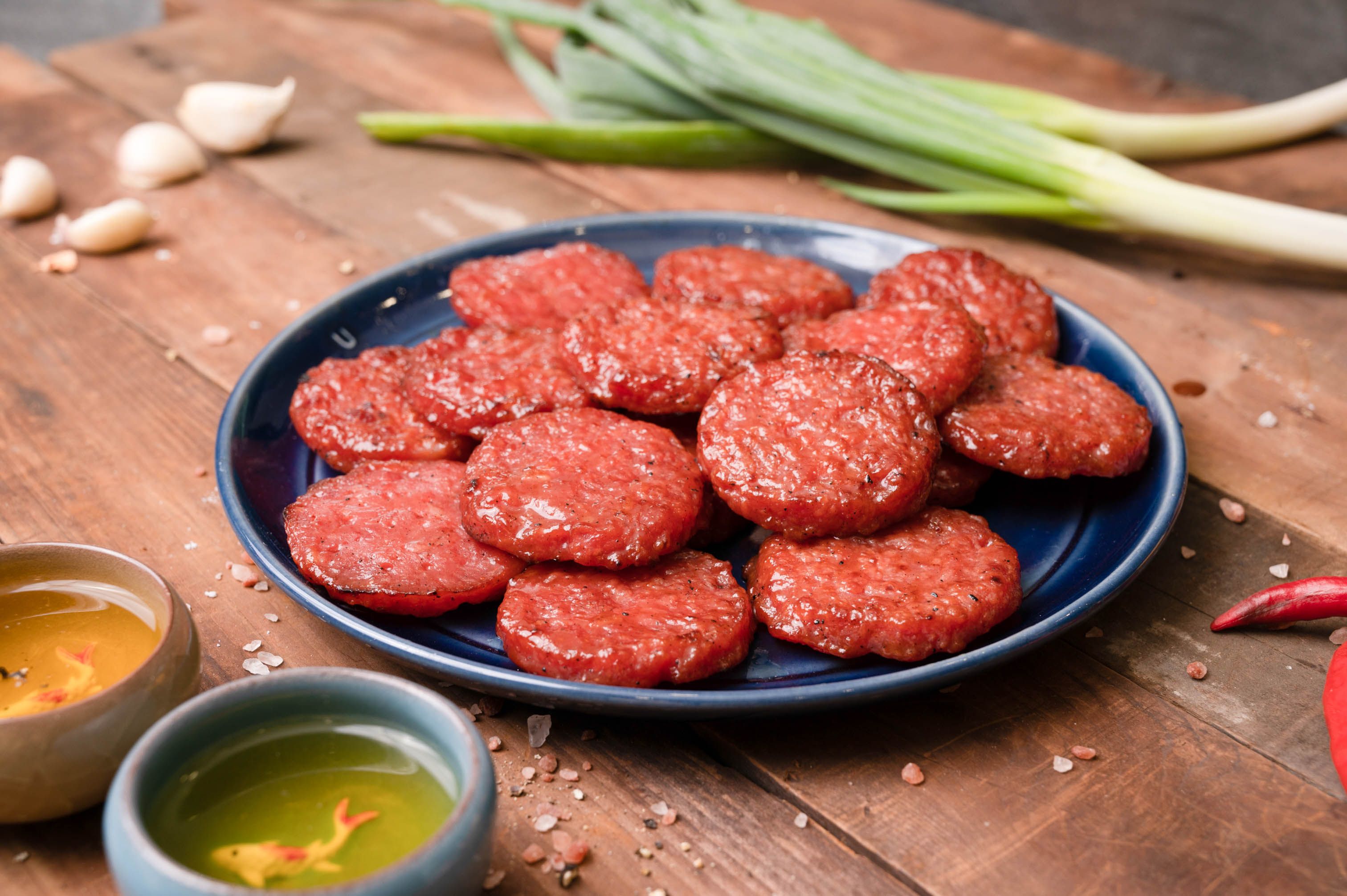 圓月燒肉乾（原味/胡椒/蒜味/青花椒）4種口味