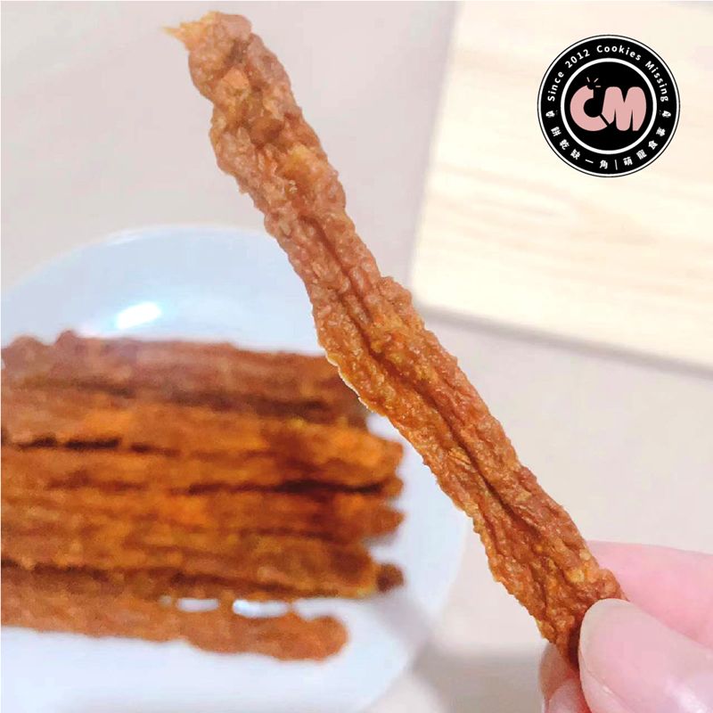 【餅乾缺一角|盟寵食事】純手工自家烘烤寵物零食 蘋香紅蘿蔔雞肉條 燕麥地瓜雞胸肉條
