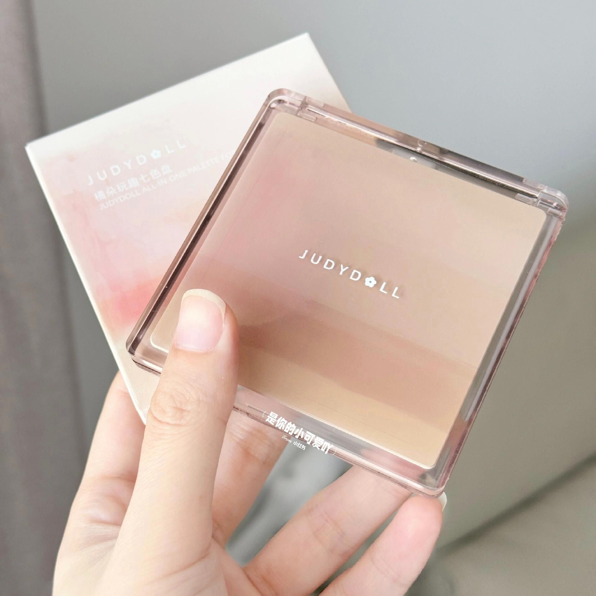 預售 Judydoll/橘朵 七色眼影盤 霧面 大地色 腮紅 高光 官方正品 代購