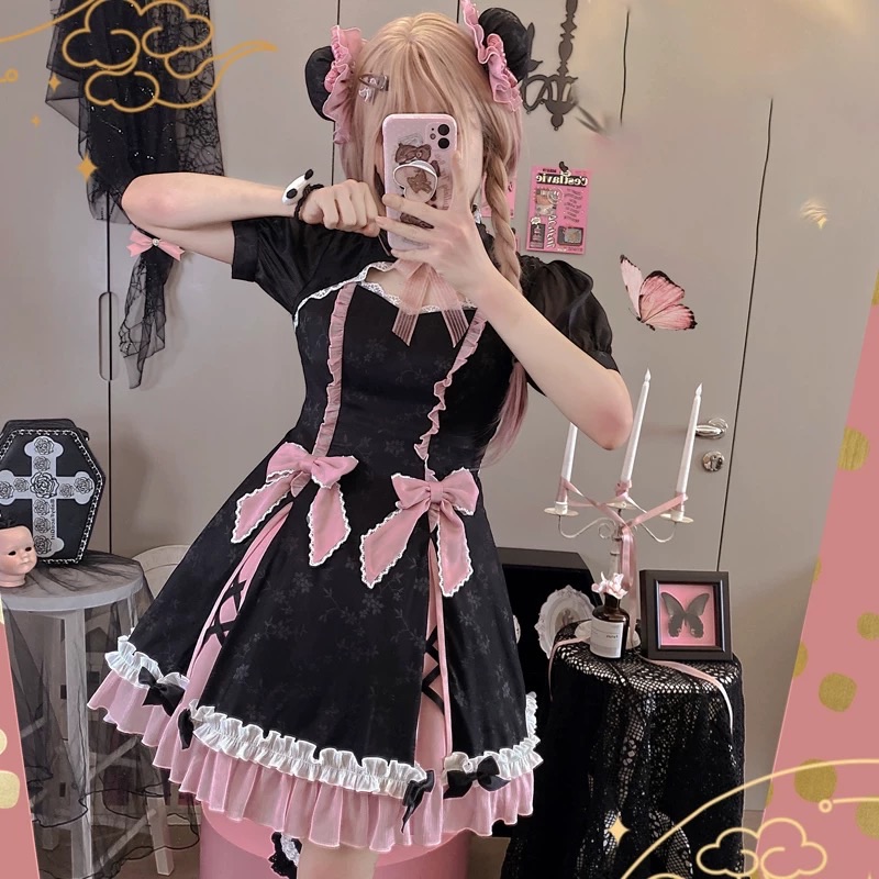 櫻姬Lolita-梅洛小姐改良式旗袍OP