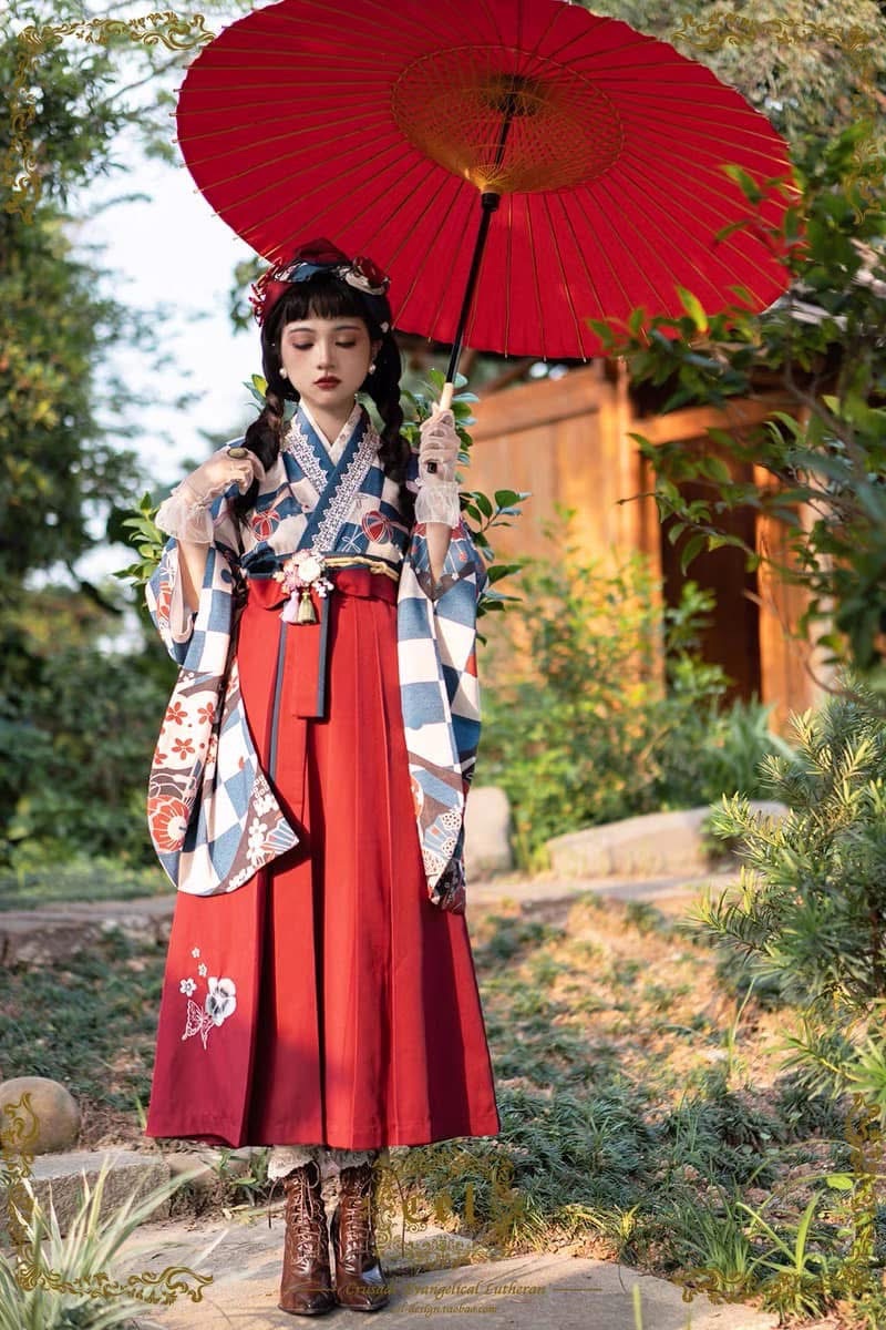 CEL原創-貓戲手鞠 和風套裝上衣+裙子（全新含吊牌）