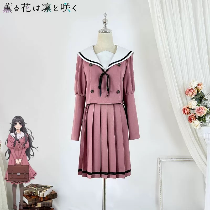 薰香花朵凜然綻放_和栗薰子 制服cos（制服+假髮）