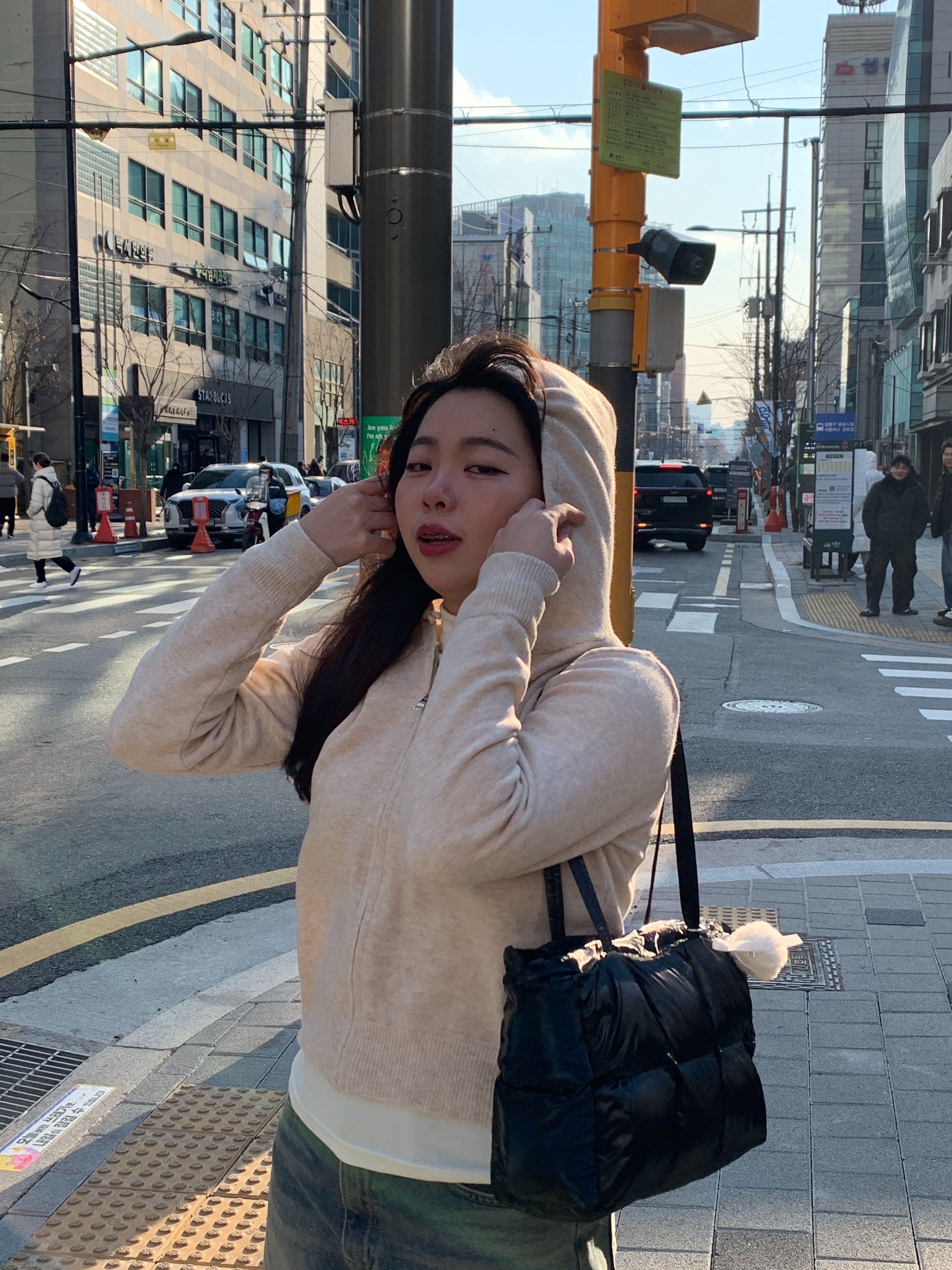 1月🇰🇷連線｜超可愛抽繩帽帽外套 C42