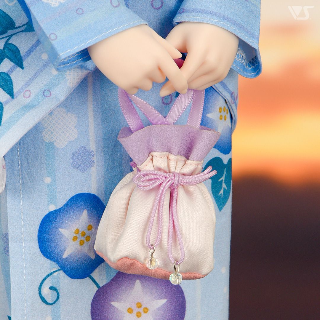 三分 10SD VOLKS 現代風日式荷包＆木屐套裝（淺桃色）