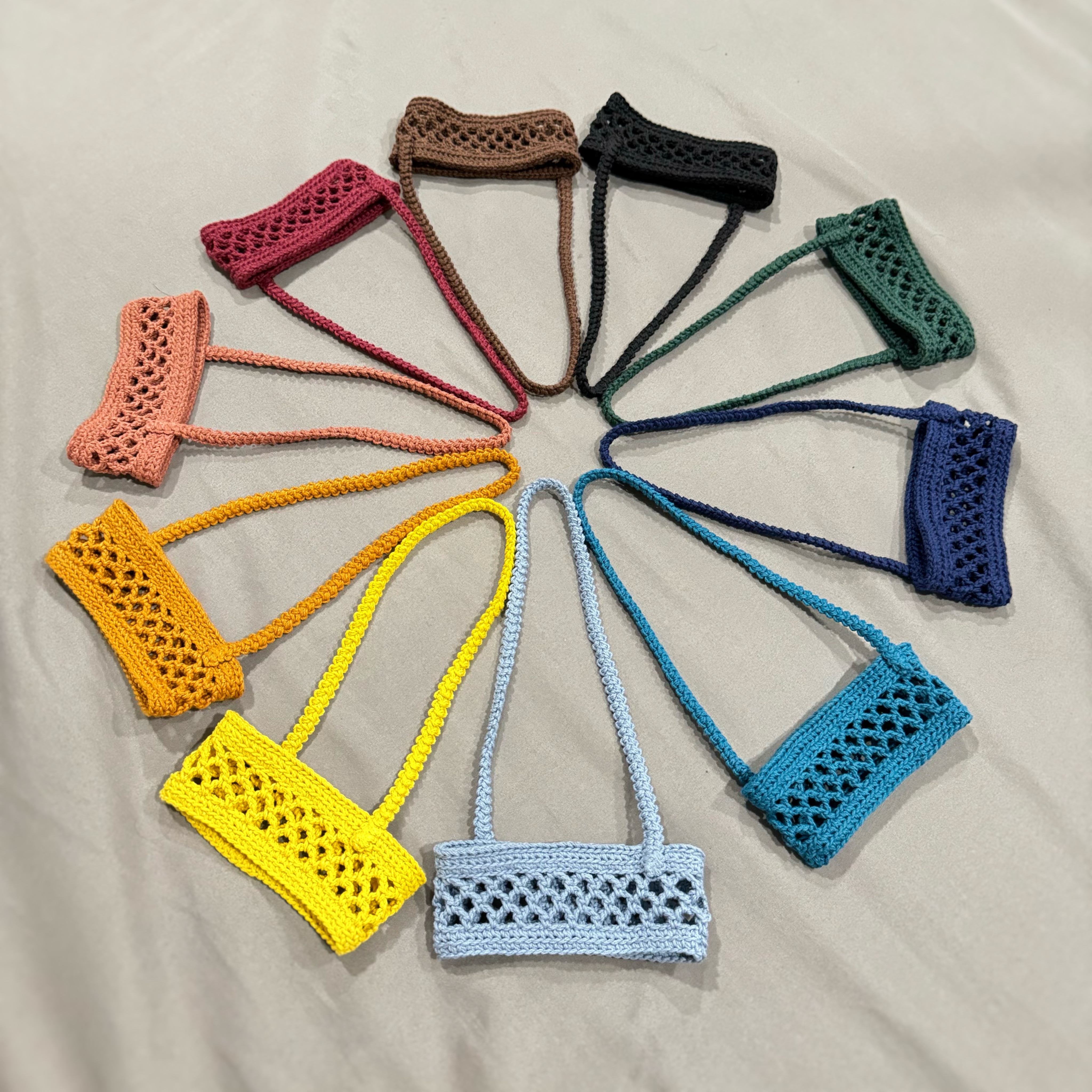 鏤空花紋飲料提袋 Openwork Drink Carrier — 海鹽療癒所
