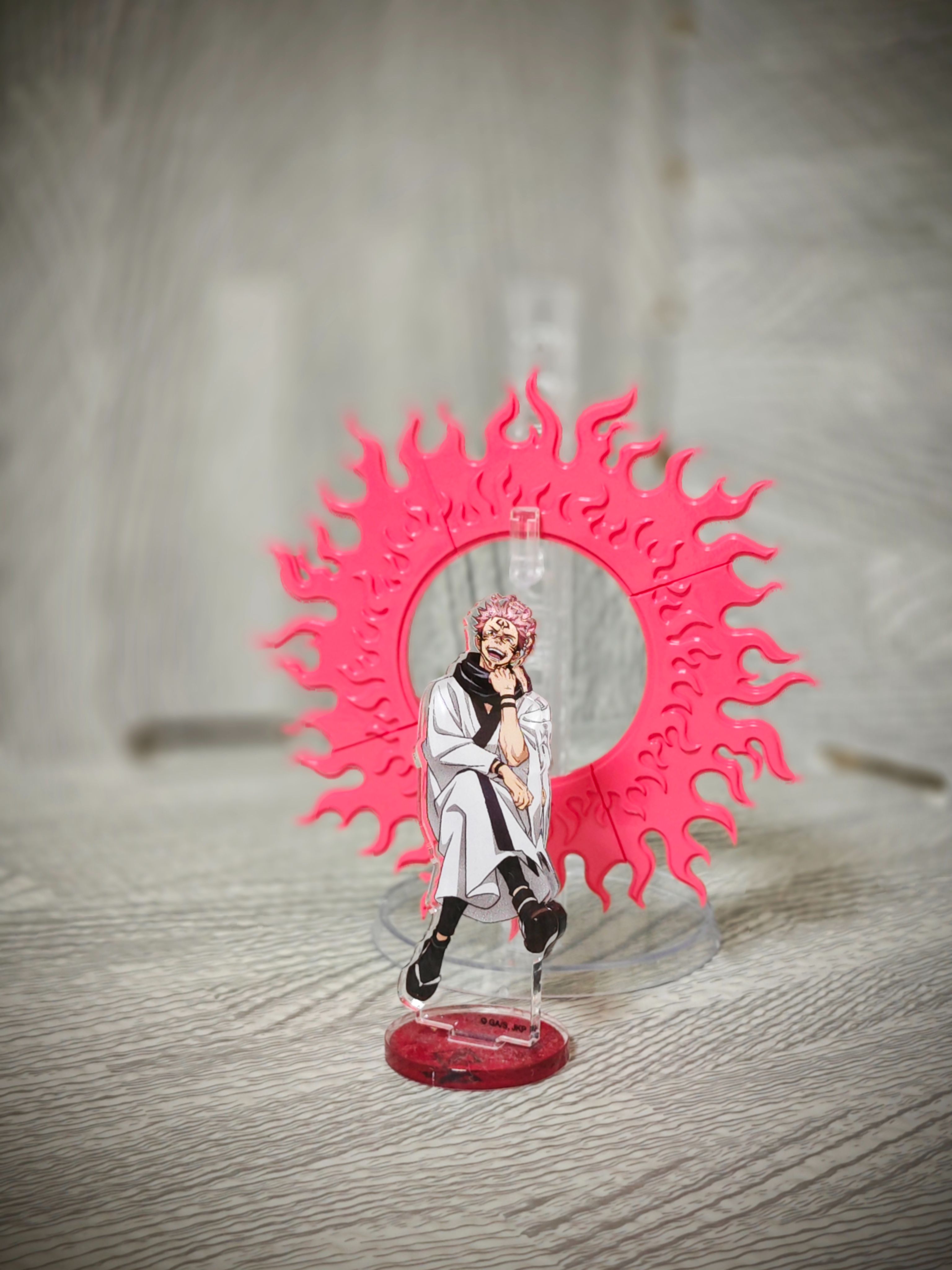 咒術迴戰 宿儺 連著後面的火圈特肖