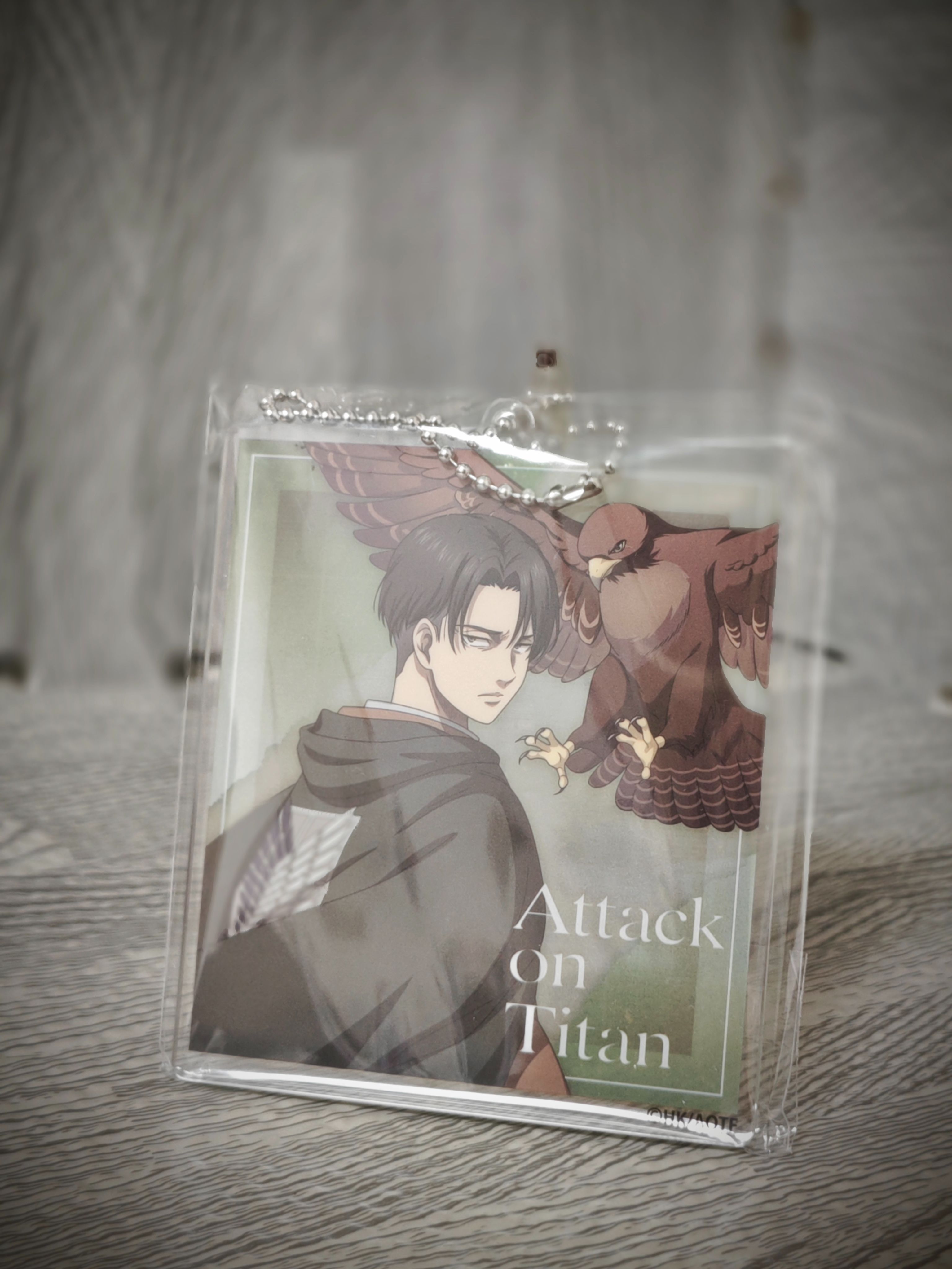 進擊的巨人 兵長 里維 壓克力吊飾 未拆封