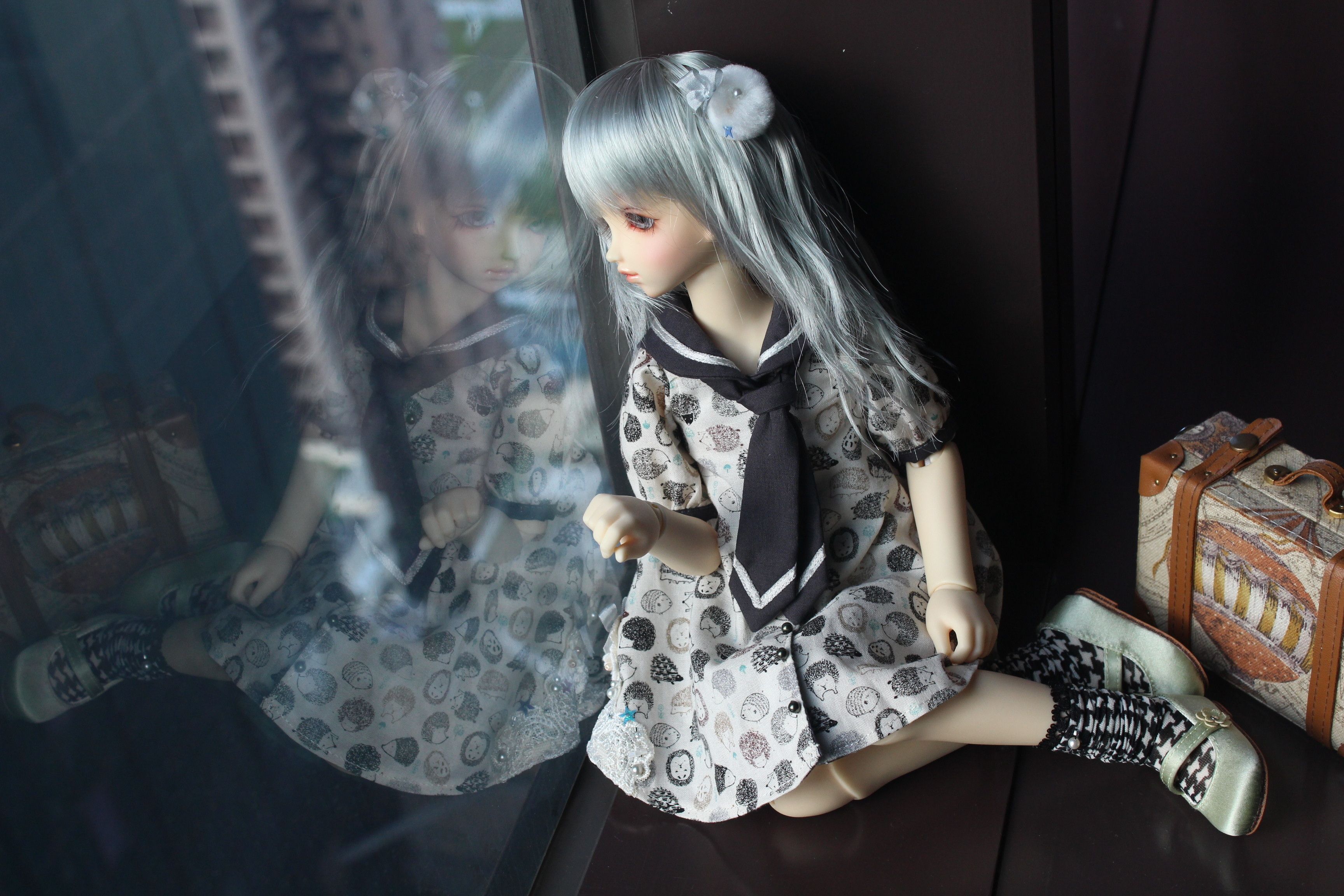 刺蝟小姐洋裝套組