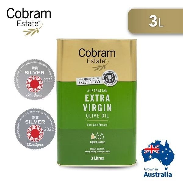 澳洲  Cobram Estate 特級初榨橄欖油 Light