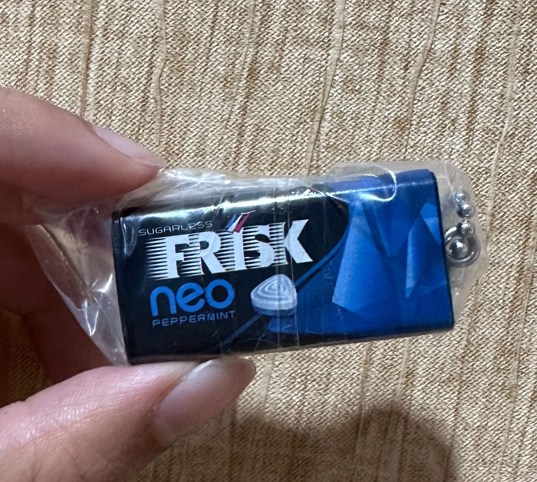 扭蛋 FRISK NEO清新口含錠 吊飾