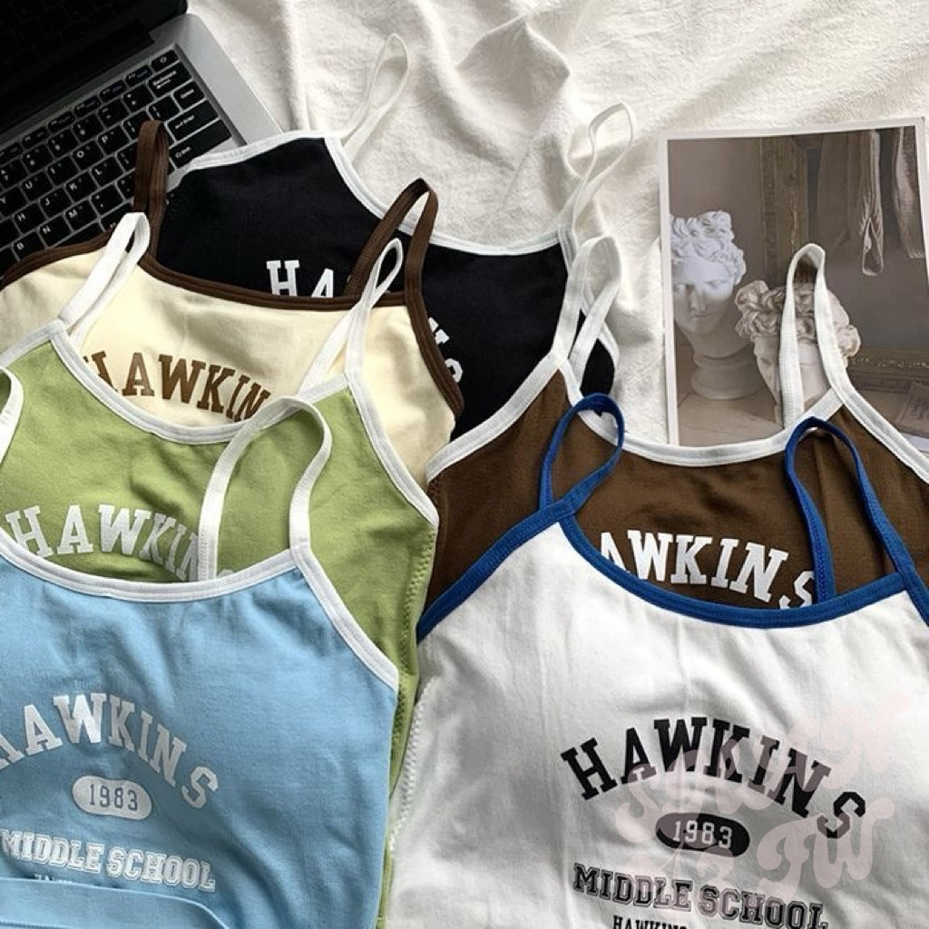 SHAN3.TW||新品🌷美式英文字吊帶✨
