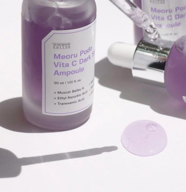 喚回白淨透亮肌✨️Sungboon Editor 山葡萄🍇維他命亮白精華 30ml