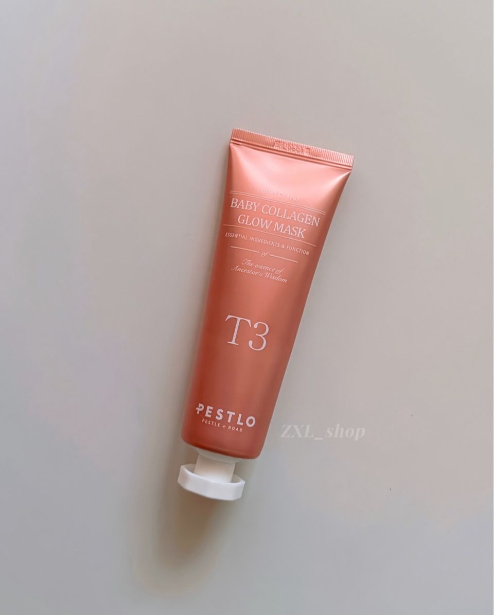 明星商品來了🌟PESTLO T3 純素膠原蛋白發光撕拉面膜 70ml
