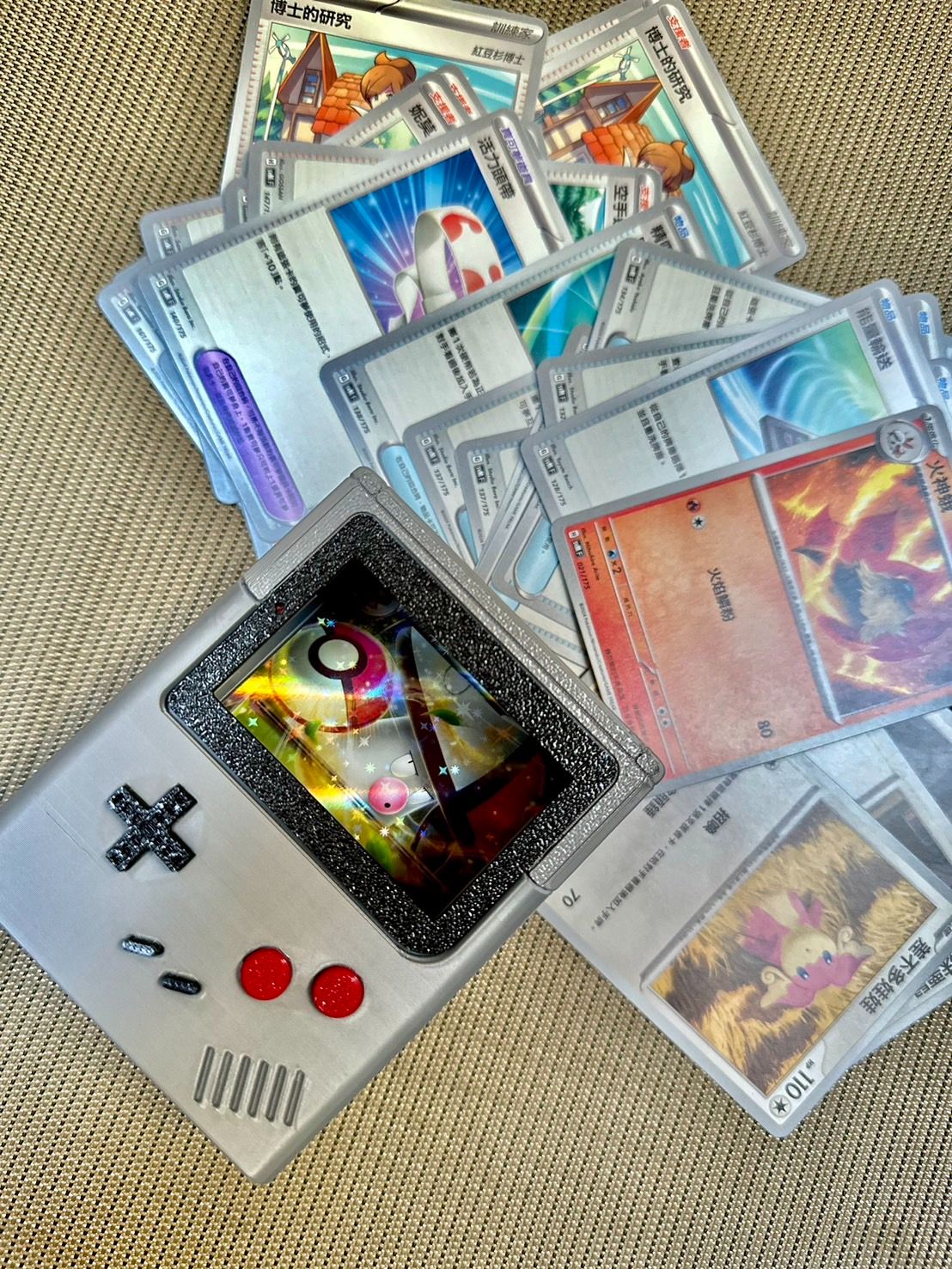 寶可夢卡牌卡盒