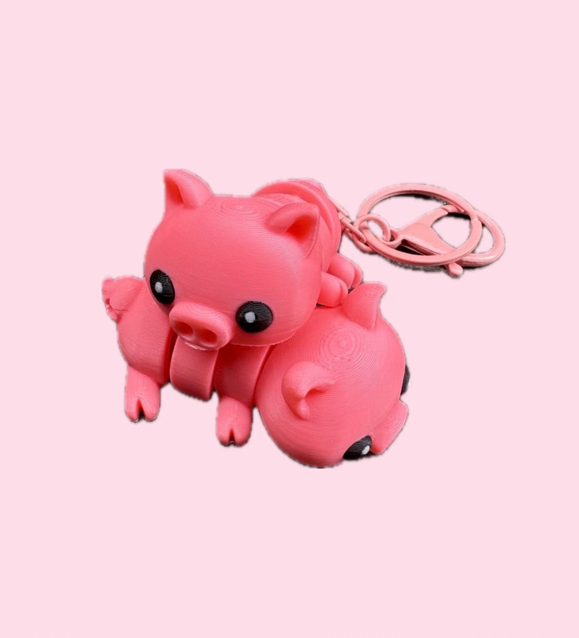 粉紅小豬玩具/鑰匙圈