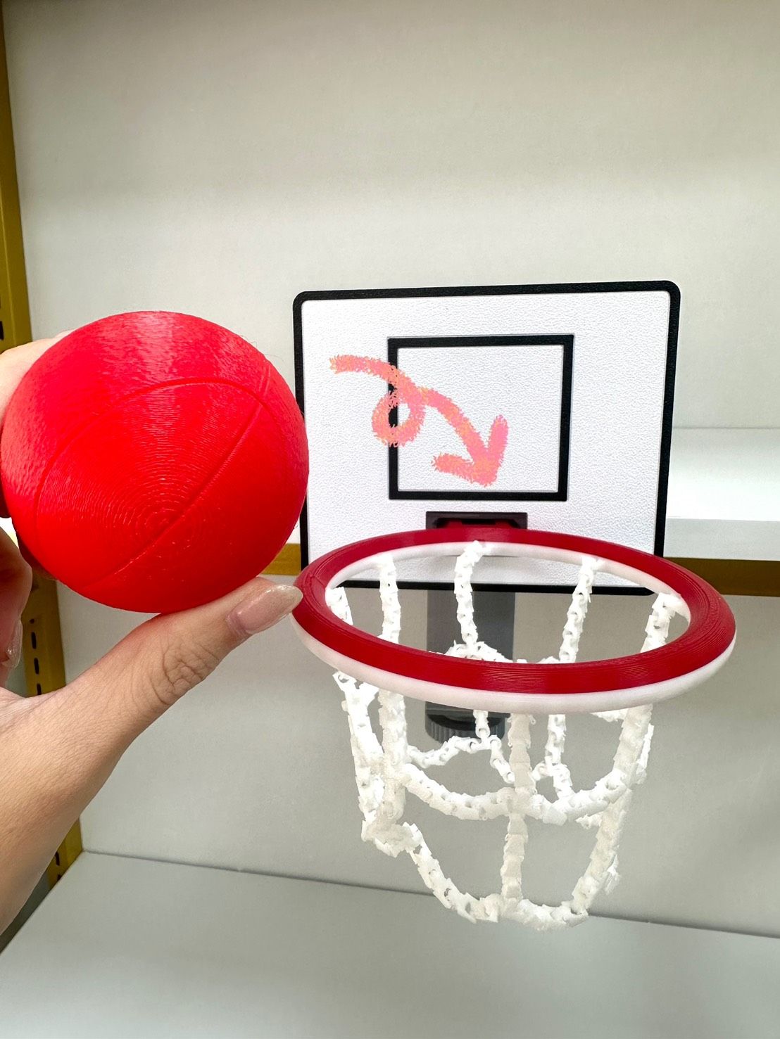 籃球架＜附球＞