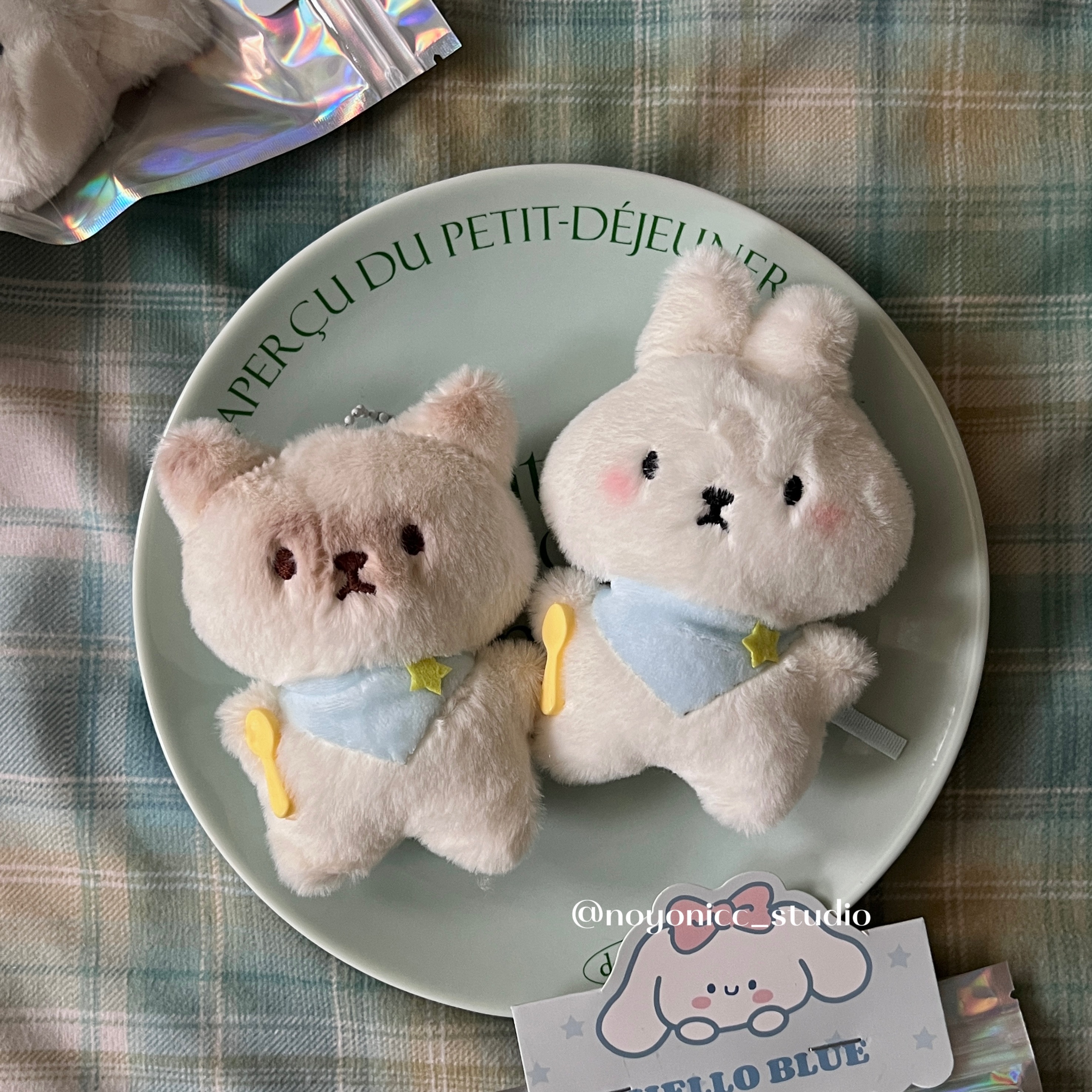 現貨🧺 超萌.ᐟ‪‪‪.ᐟ‪‪‪幹飯系列 可愛動物吊飾 掛件