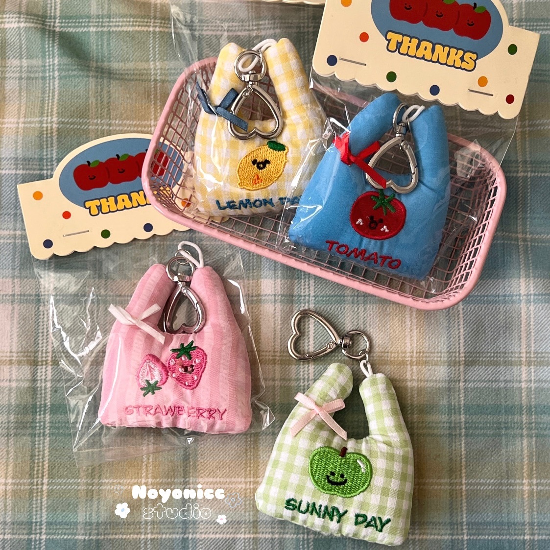 現貨🧺可愛購物袋吊飾