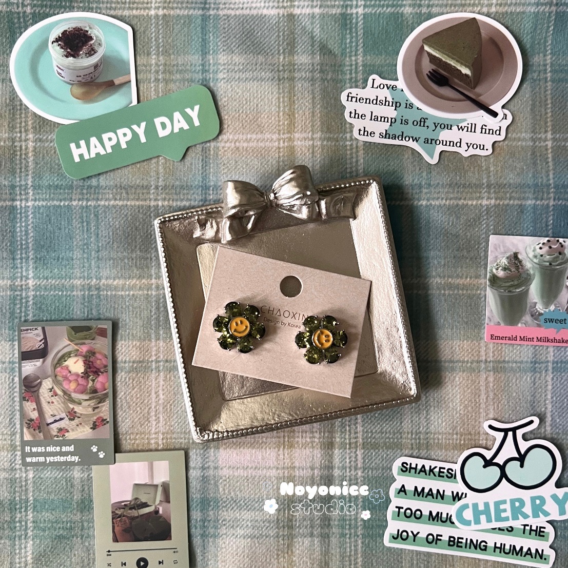 現貨🧺復古蝴蝶結首飾盤