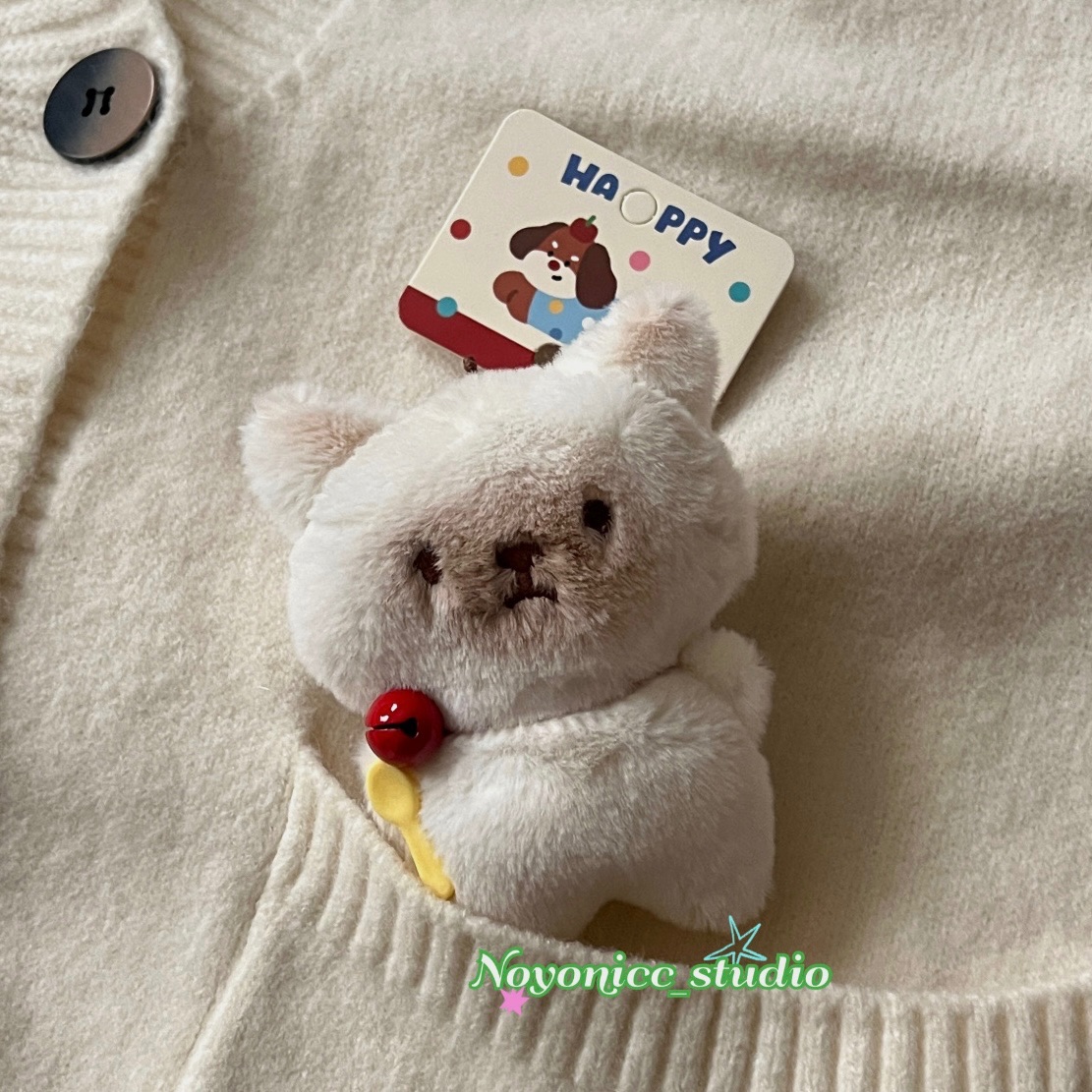 現貨🧺軟萌貓咪毛絨吊飾