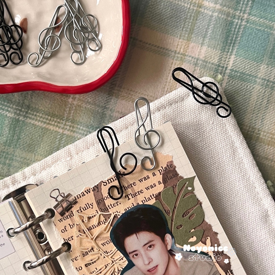 現貨🧺音符造型迴紋針