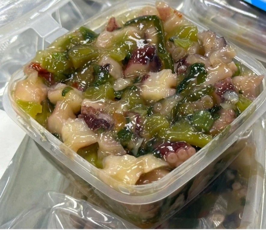 日本原裝山葵章魚/芥末章魚/分裝盒