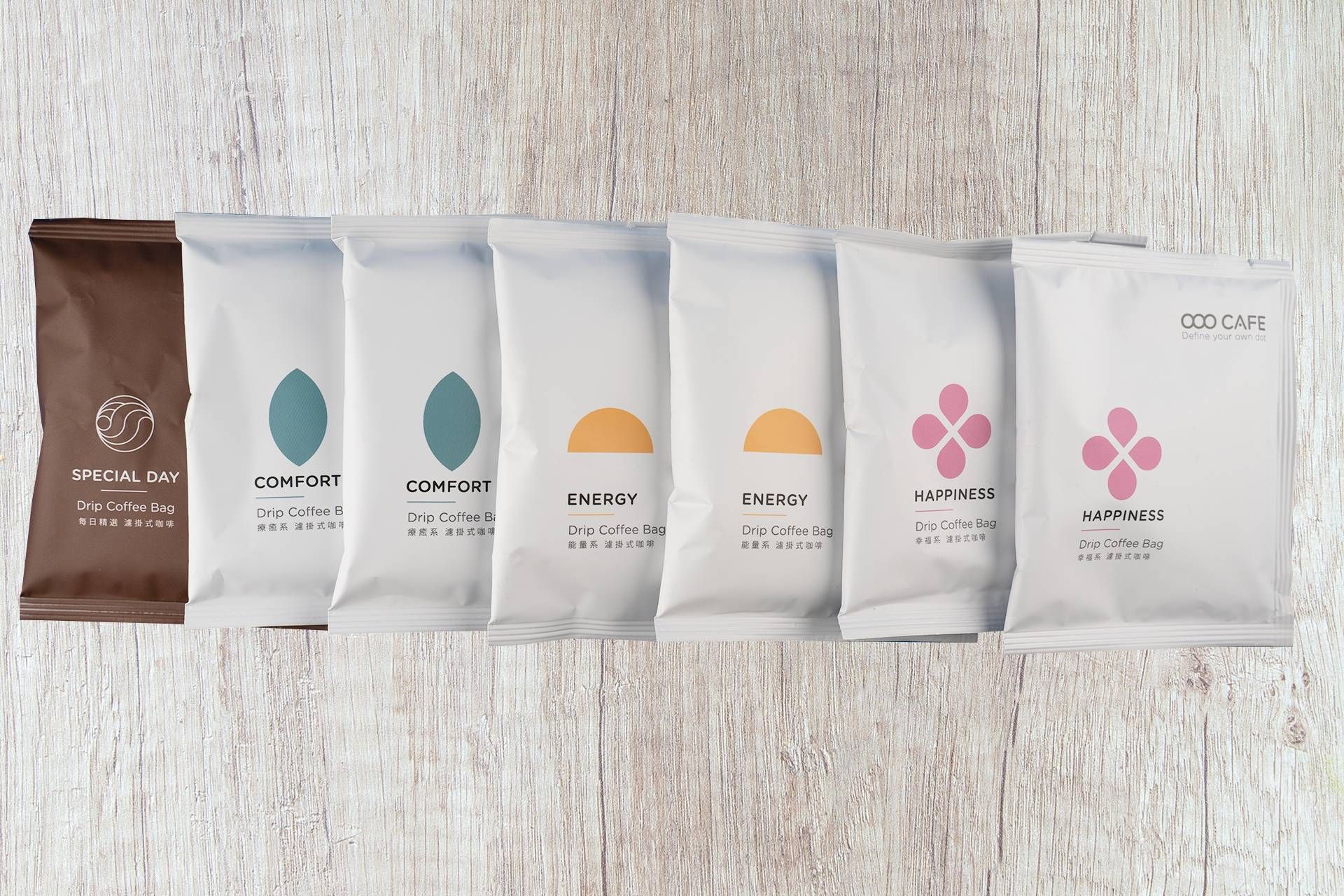 圓滾滾濾掛咖啡（精選系列）組合