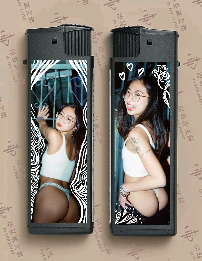 彩色版打火機！