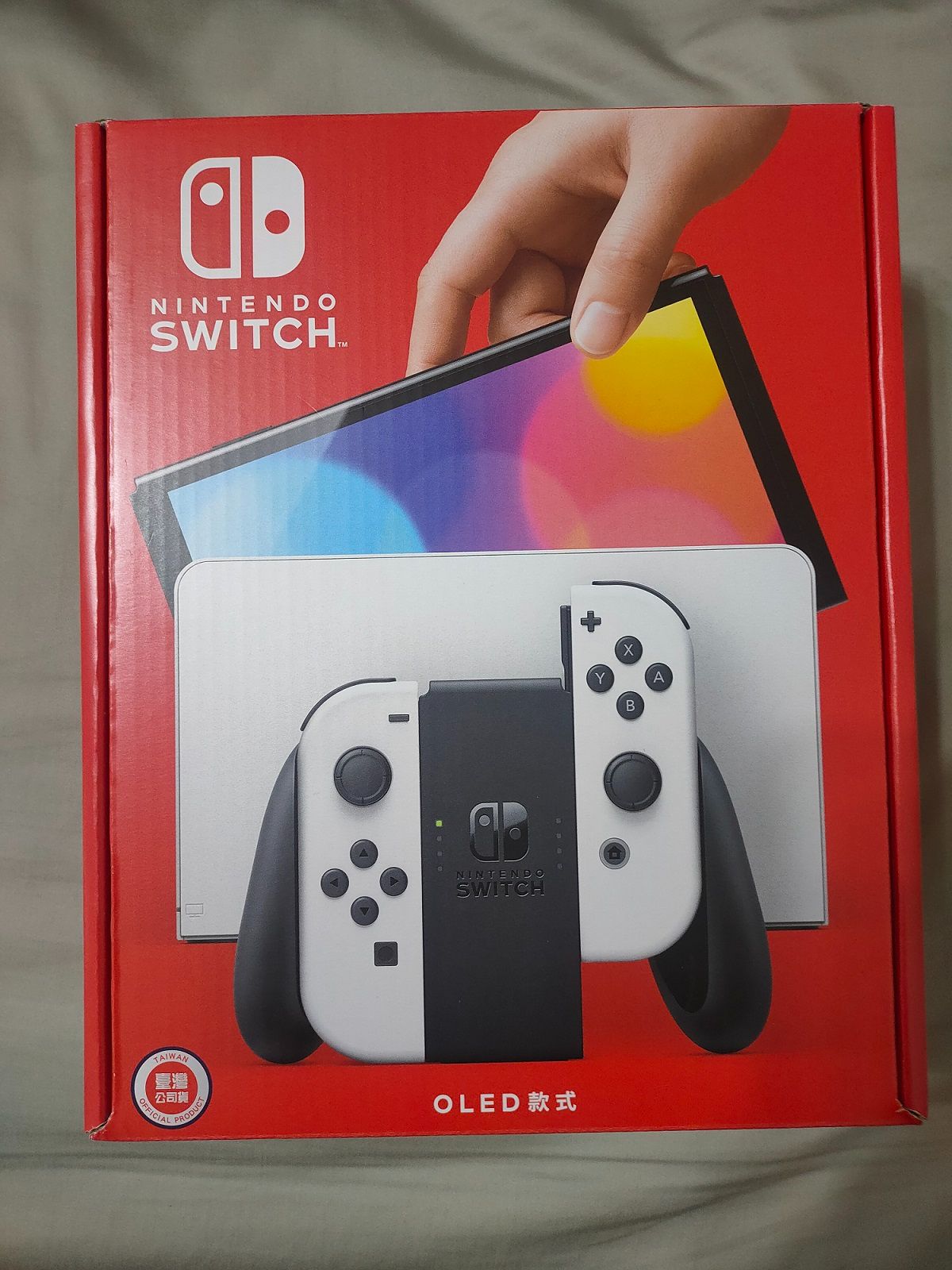 現貨 全新 任天堂 Nintendo Switch NS 新款 新版 新 OLED 白 台灣公司貨 原廠保固