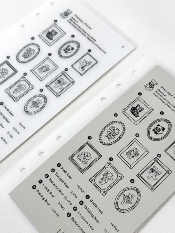 [現貨] umm 復古熊商品系列 tag 相框 刮刮卡 小信封 復古熊30天