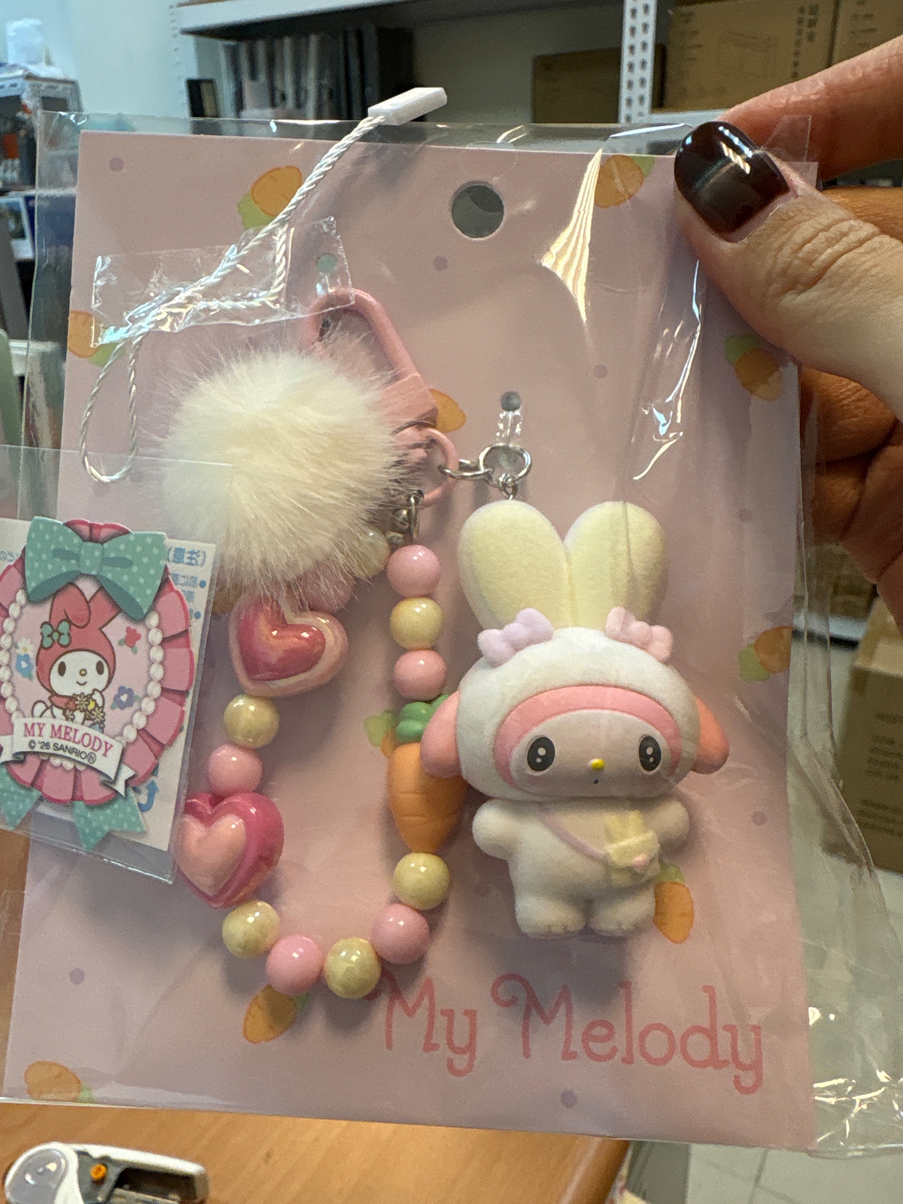 三麗鷗代購 美樂蒂吊飾