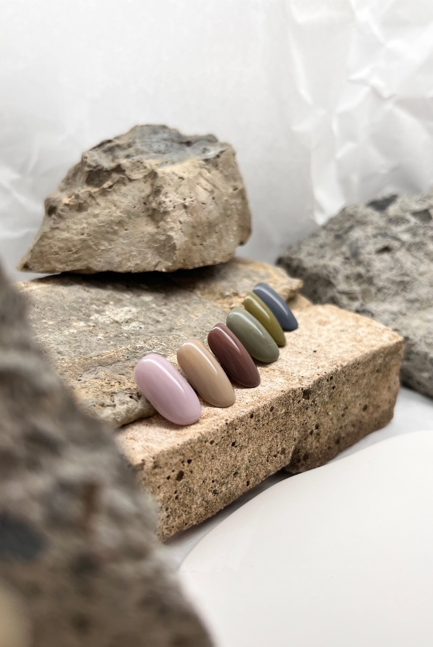 手工穿戴甲。單色美甲莫蘭迪6選。短甲型下單區