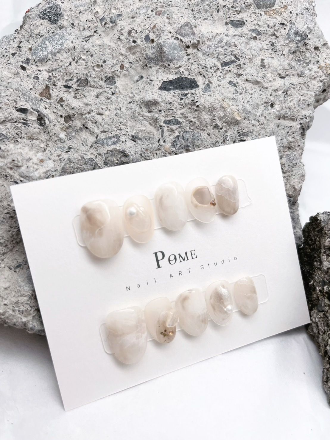 手工穿戴甲。白岩。短甲型下單區