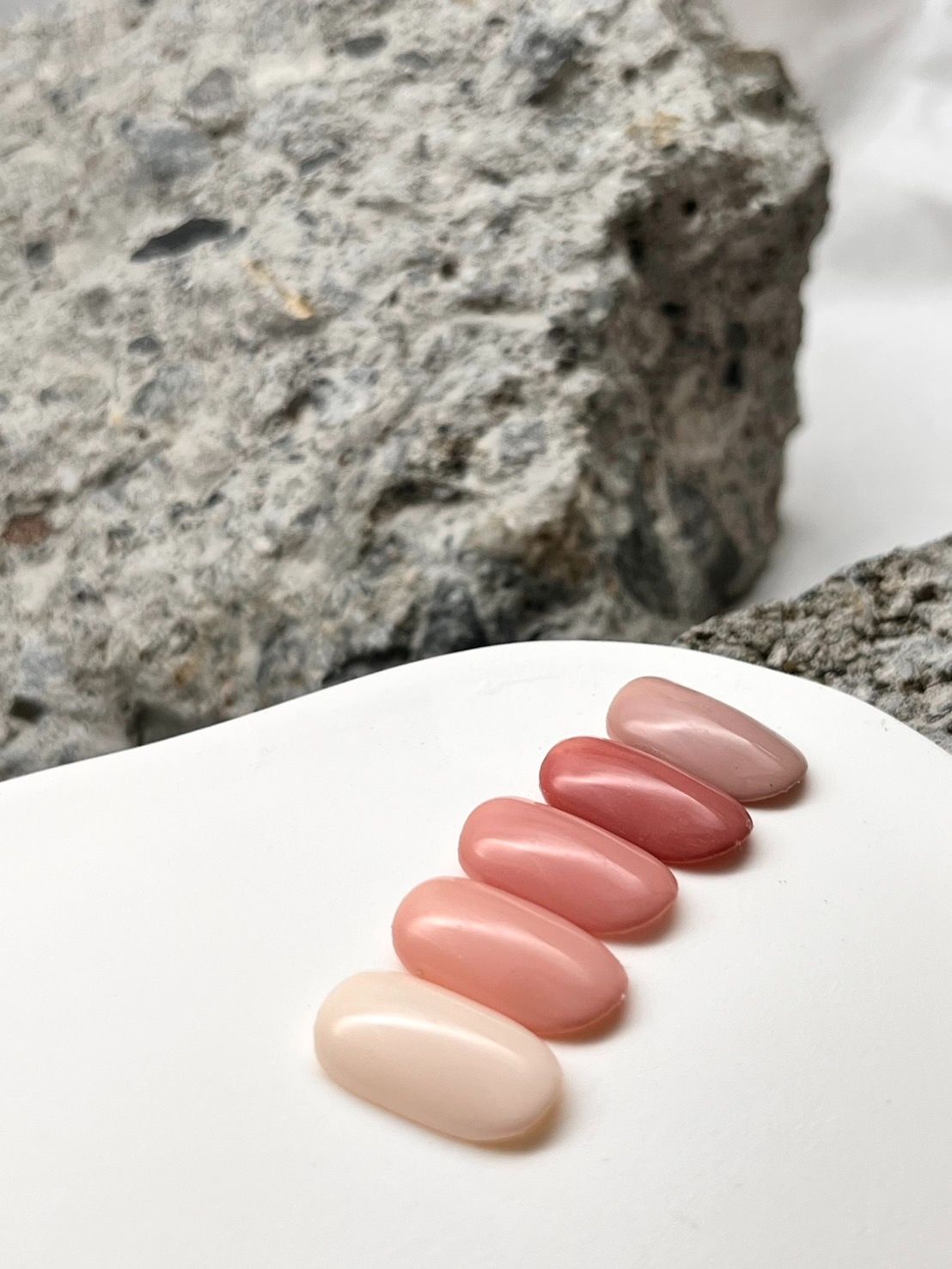 手工穿戴甲。單色美甲裸色6選。長甲型下單區