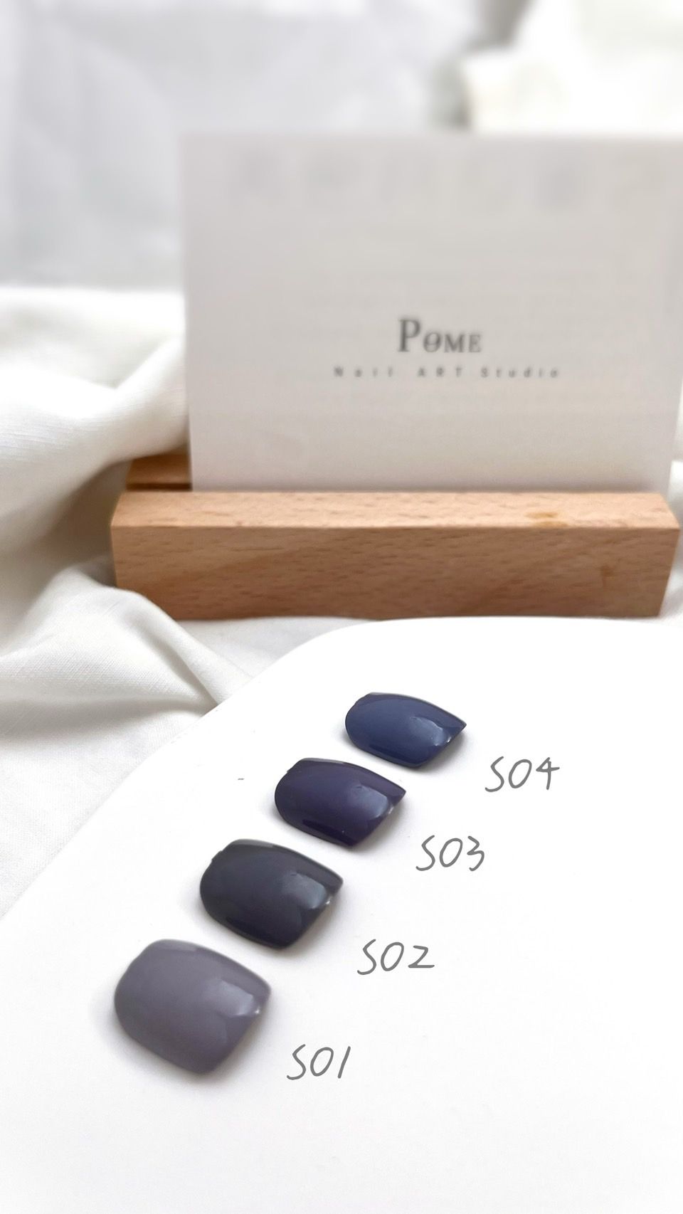 手工穿戴甲。單色美甲與自然對話。海系。長甲型下單區