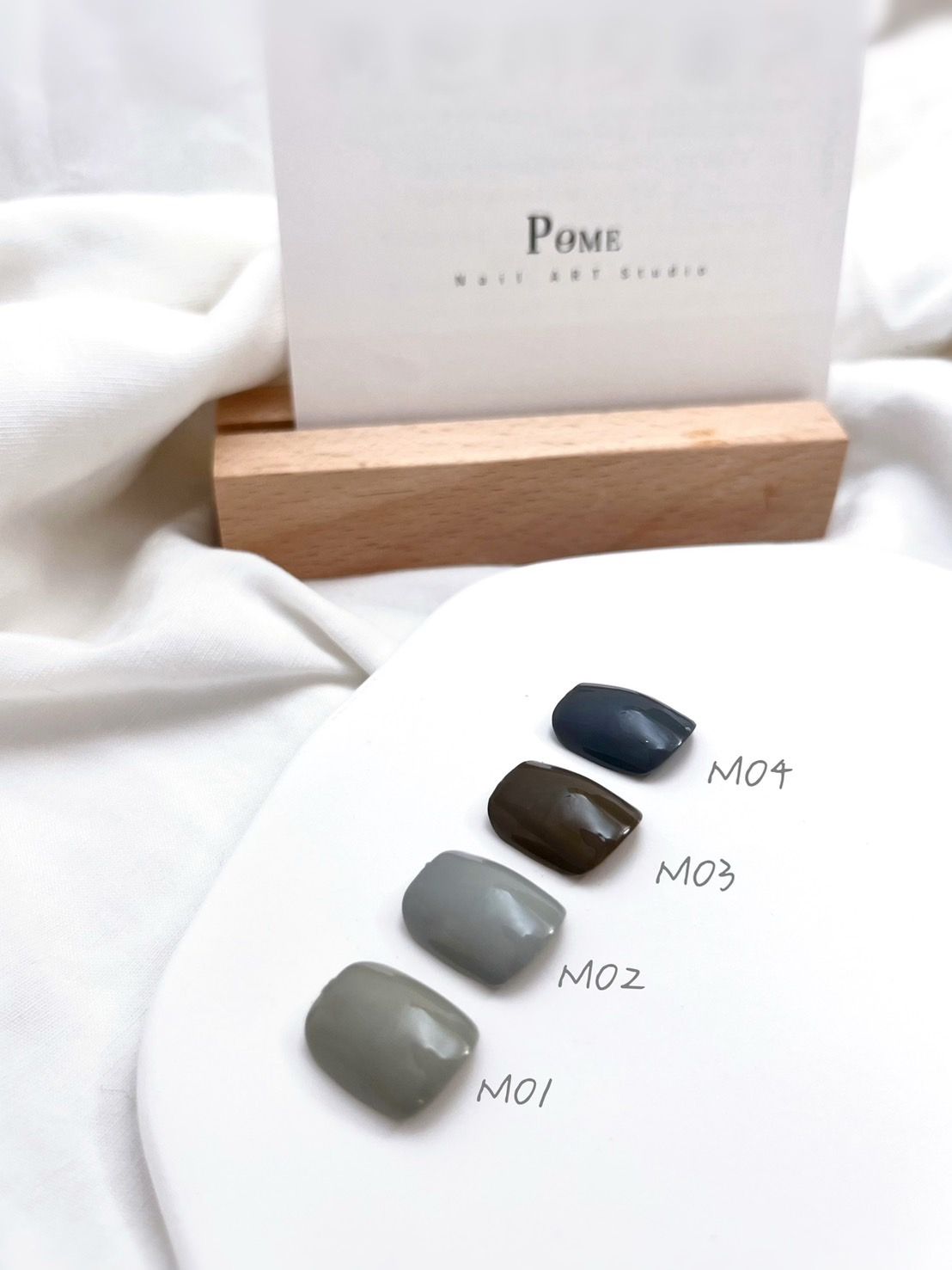 手工穿戴甲。單色美甲與自然對話。山系。長甲型下單區