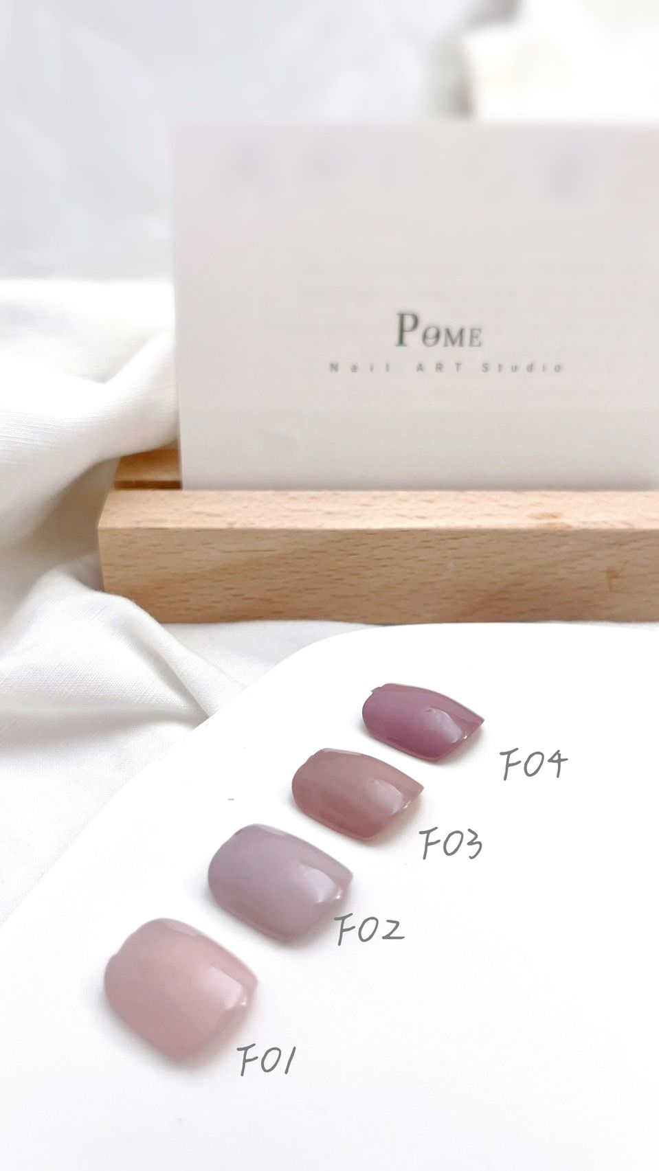 手工穿戴甲。單色美甲與自然對話。花系。長甲型下單區