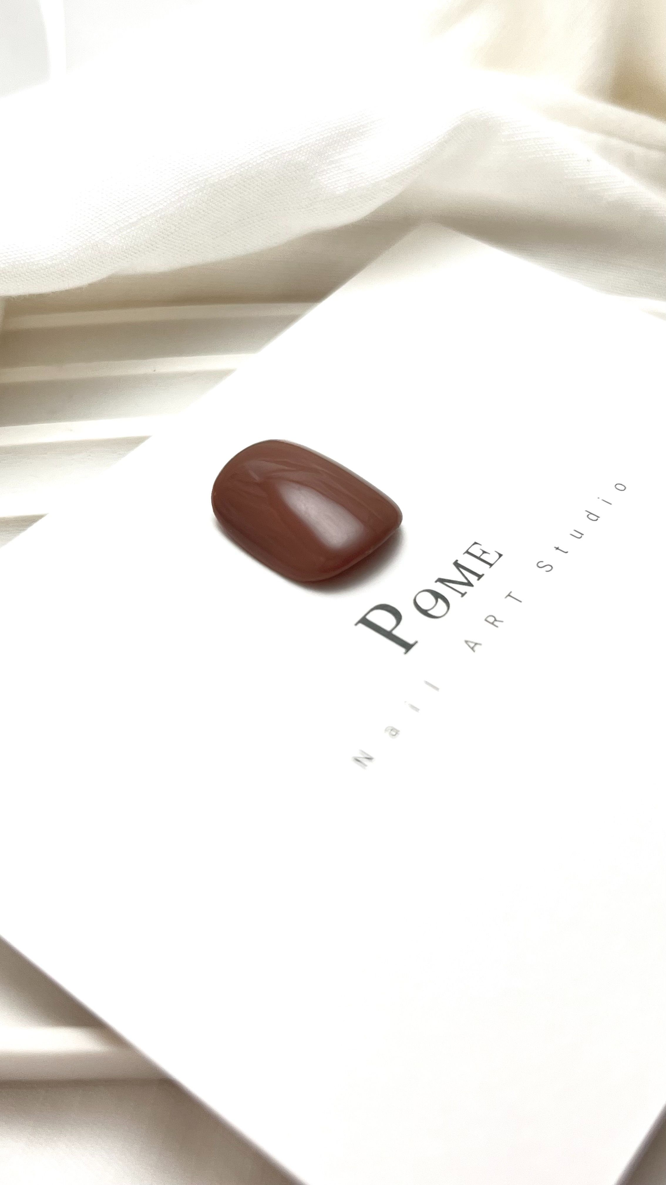 手工穿戴甲。精選色暖咖啡。短甲型下單區