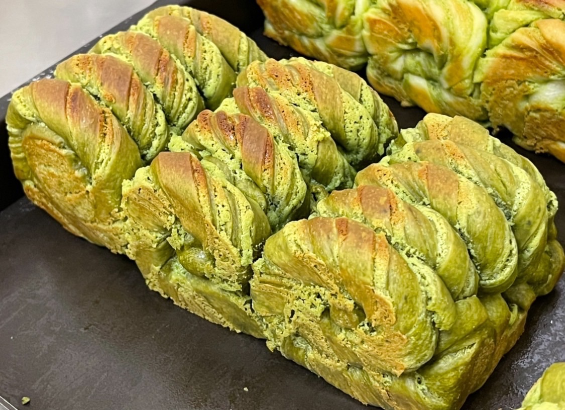 濃厚小山園抹茶奶酥捲