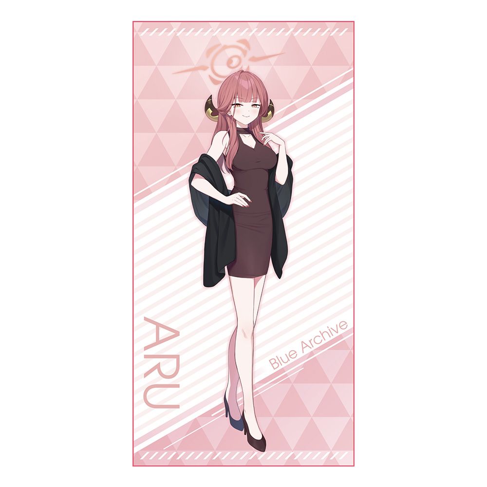 蔚藍檔案 一番賞 日版 D賞 陸八魔アル 陸八魔亞瑠 毛巾