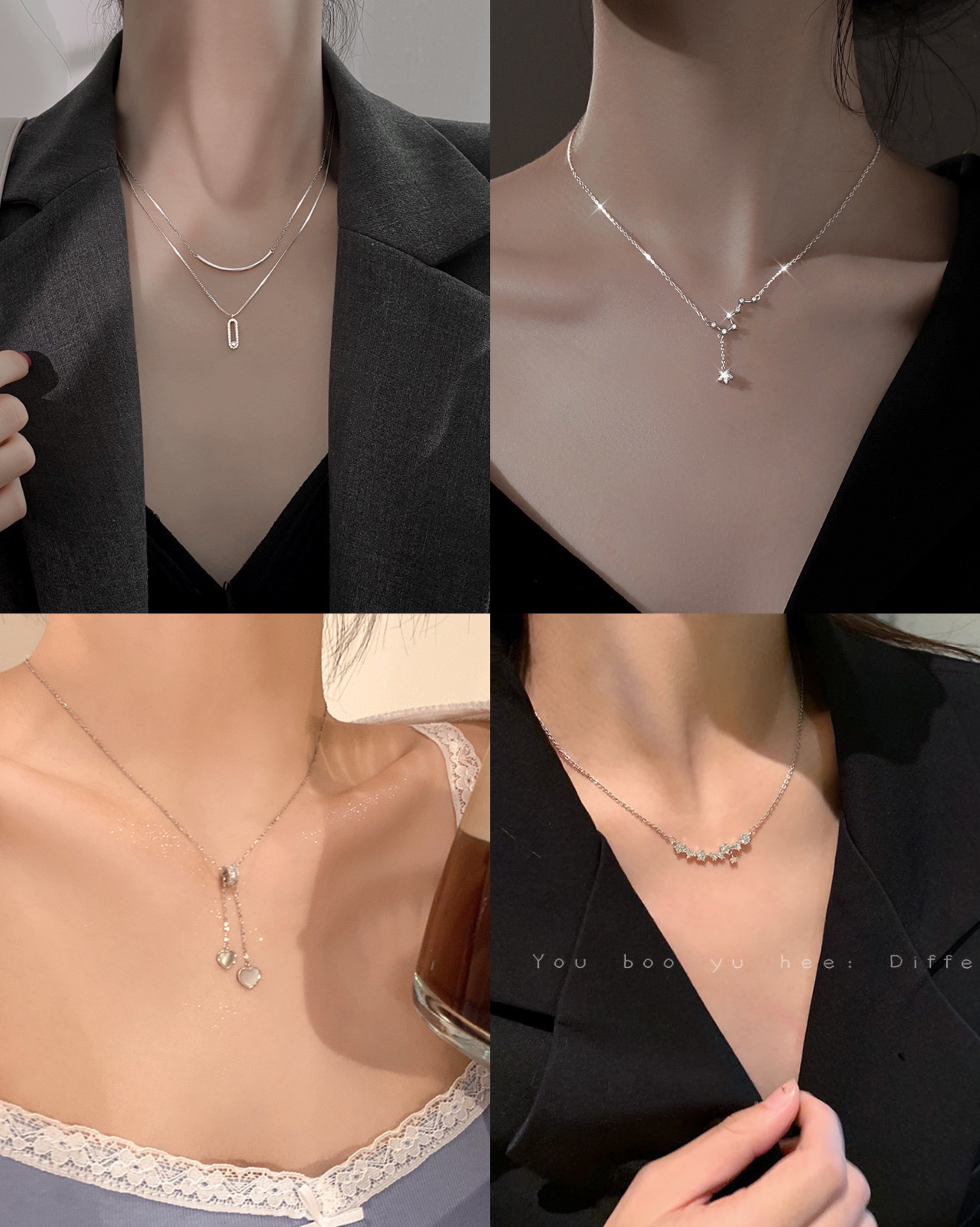 韓版氣質小眾設計高級感鈦鋼項鍊女
