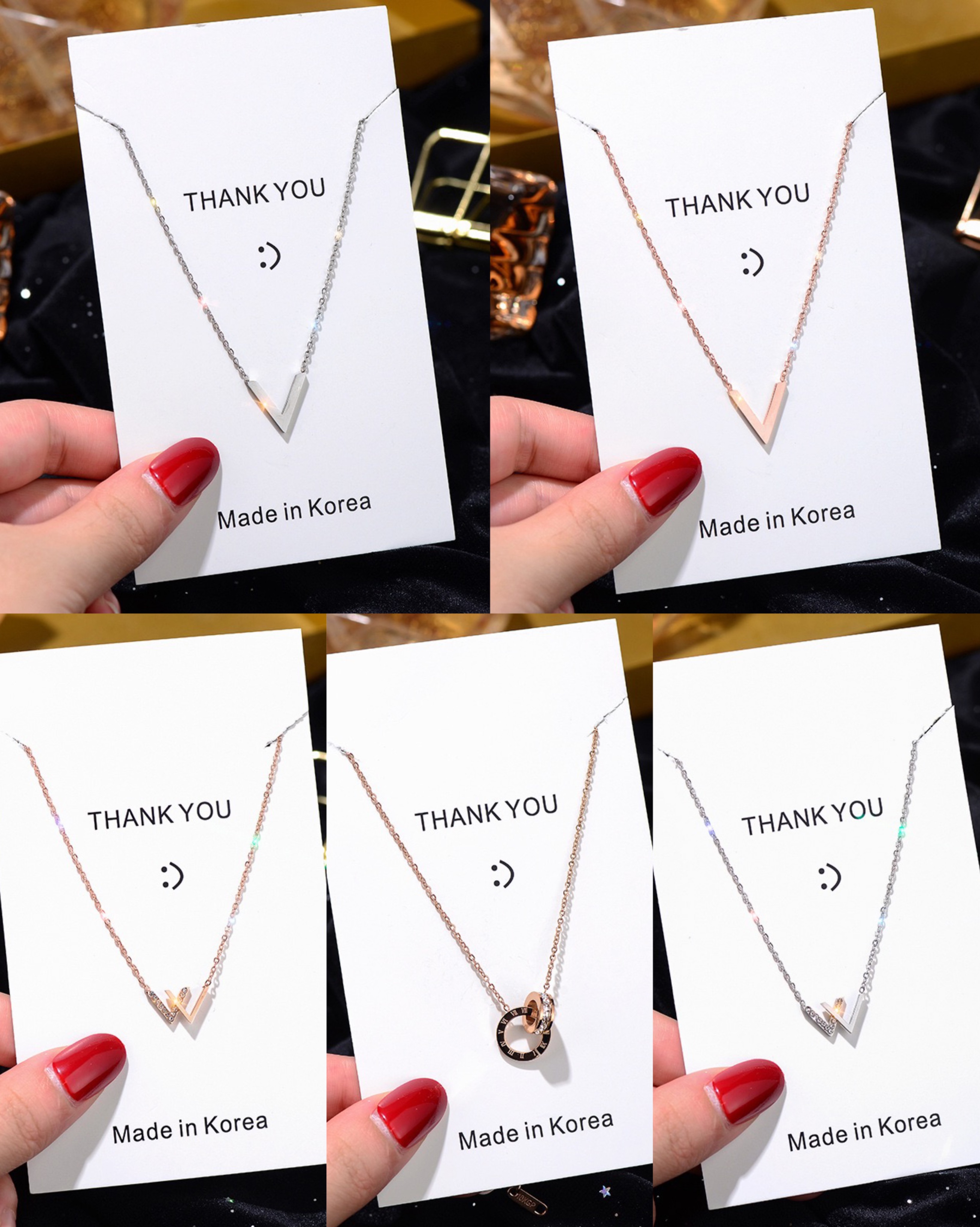 甜美森系小眾設計感鈦鋼項鍊女