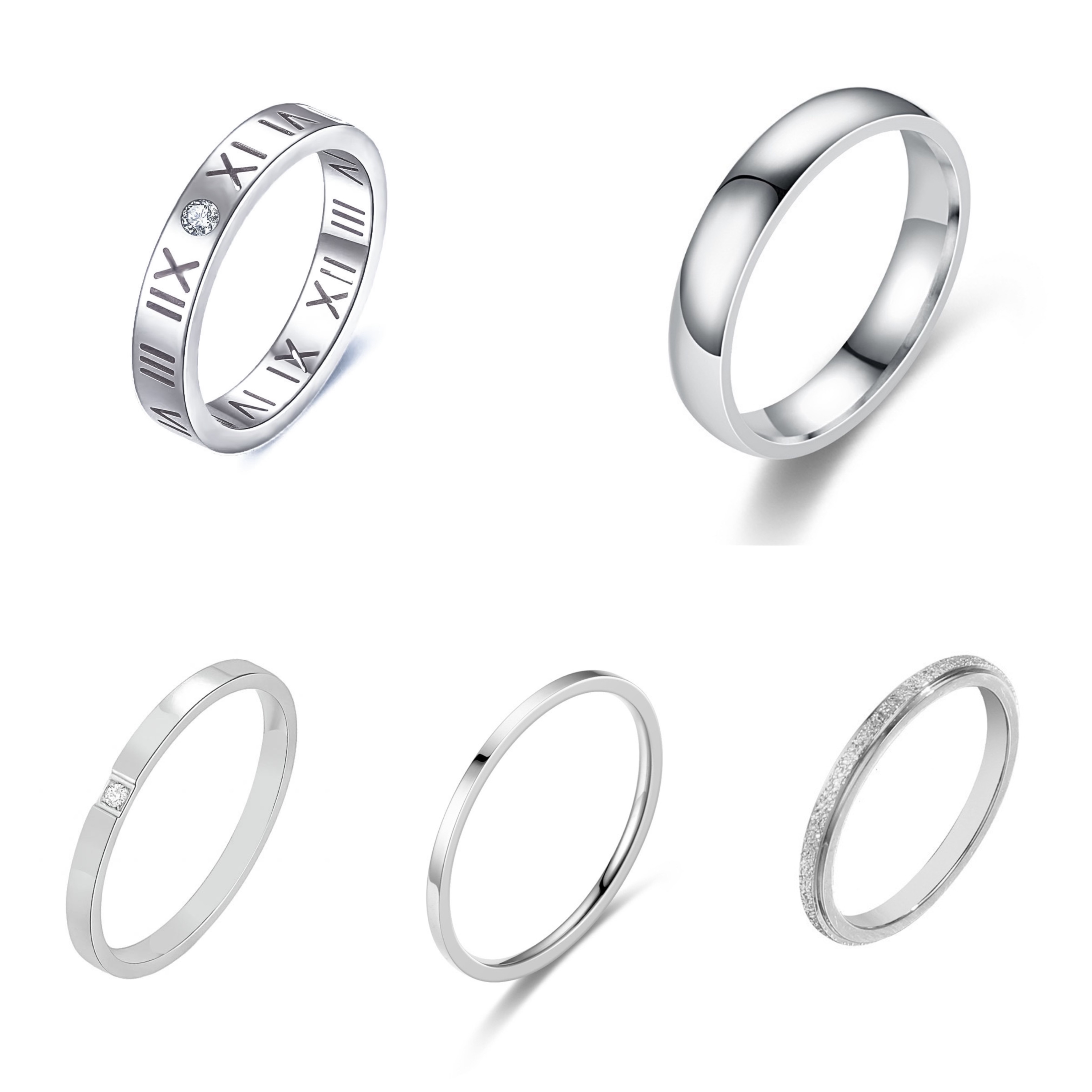 韓版ins小眾輕奢風鈦鋼戒指