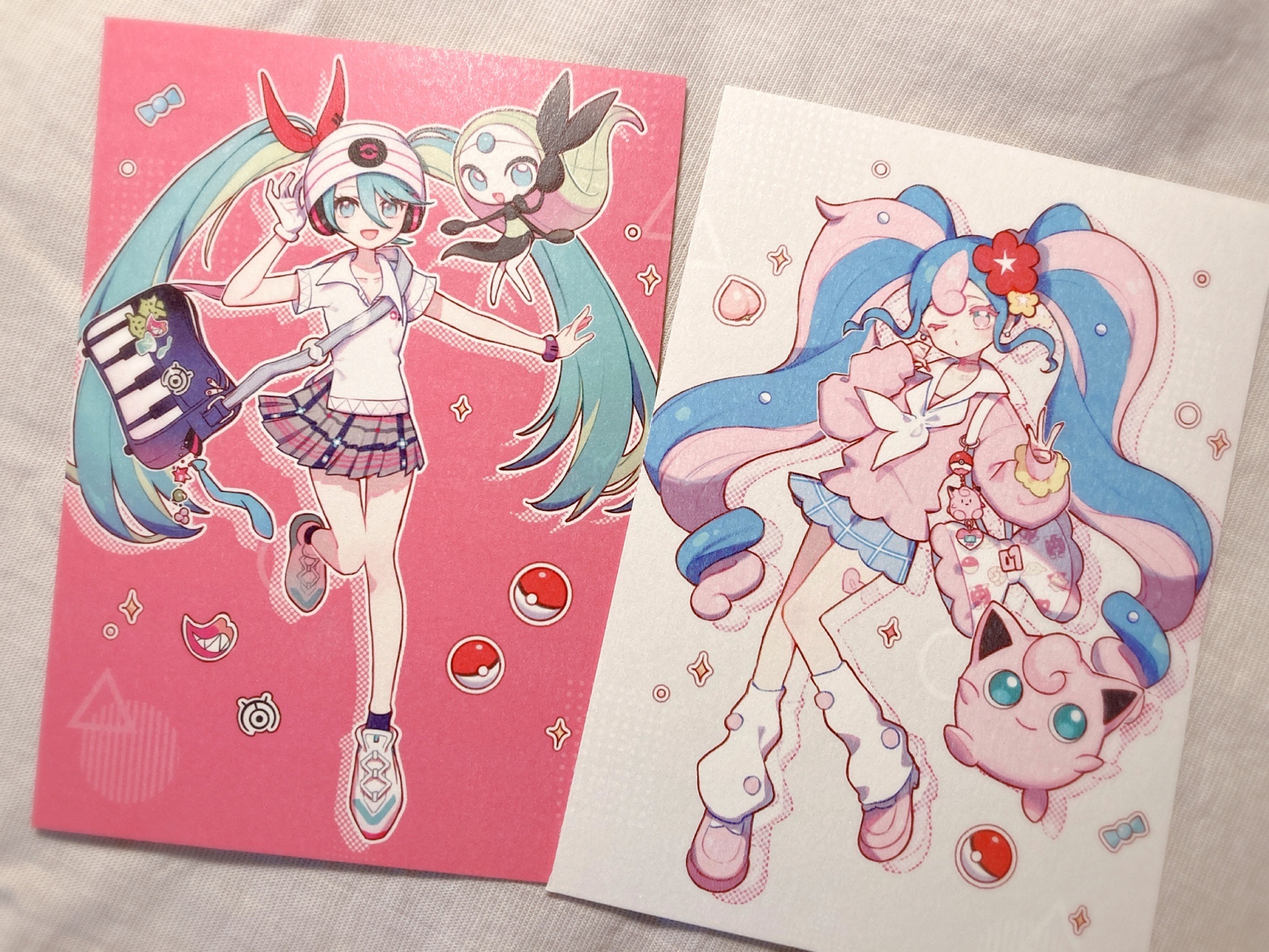 寶可夢初音 明信片