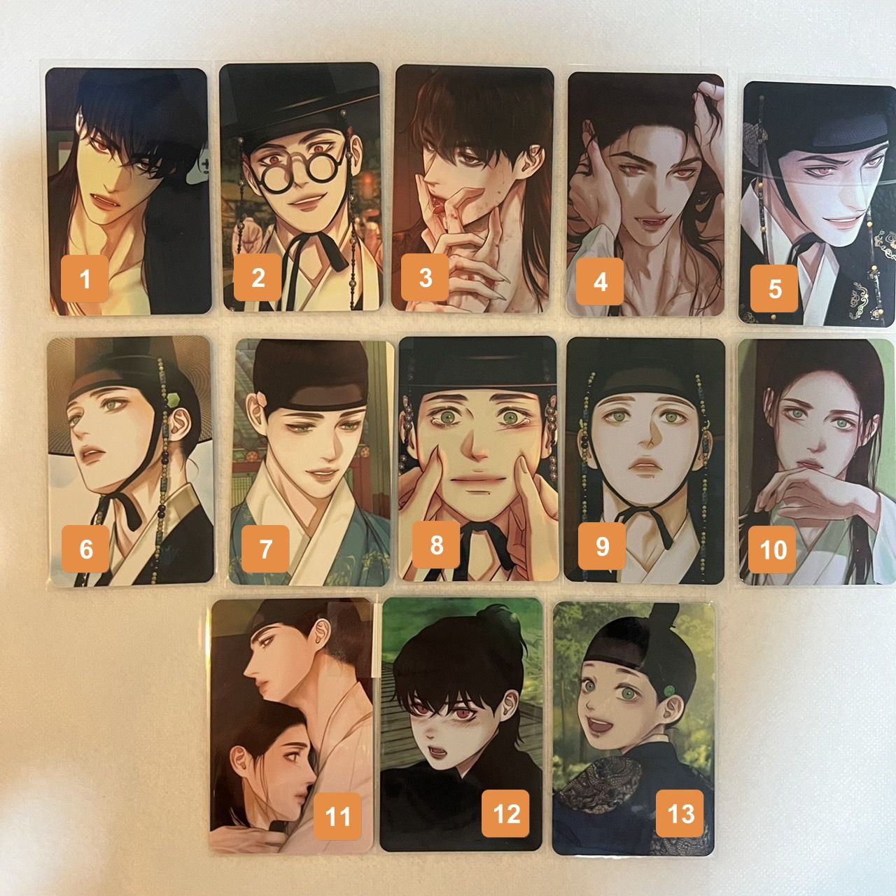 鬼夜曲單張隨機小卡