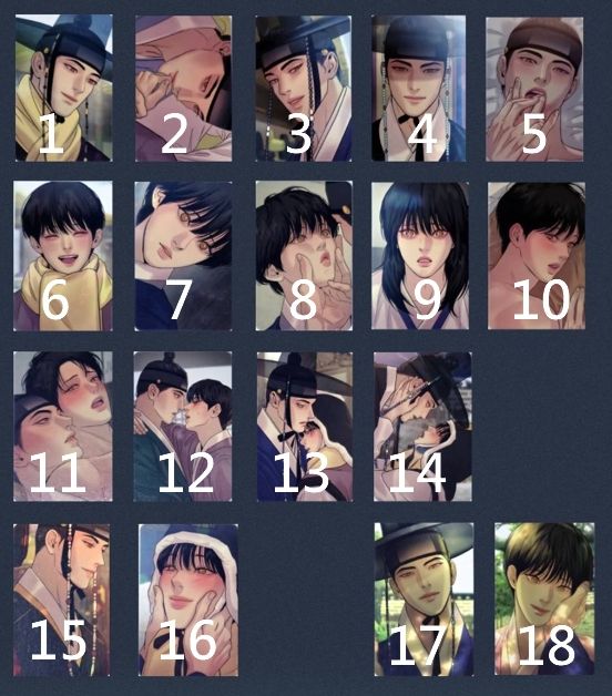 新版夜畫帳隨機單張小卡