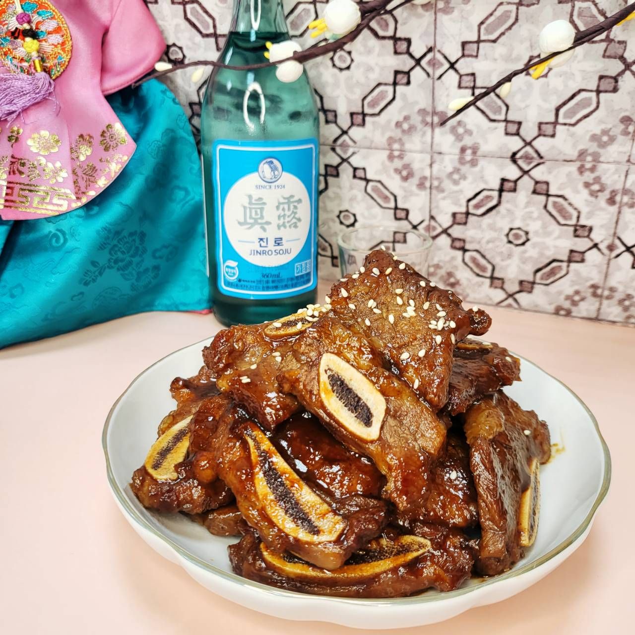 韓式祕製牛小排양념LA갈비