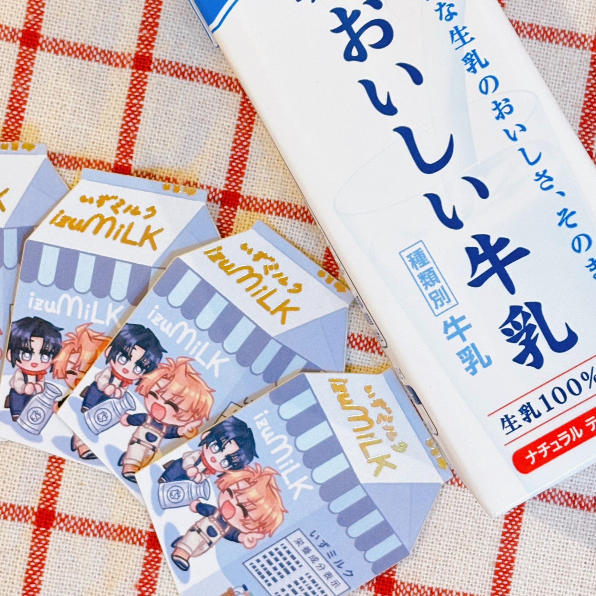 【アイナナ】和泉兄弟牛奶盒貼紙