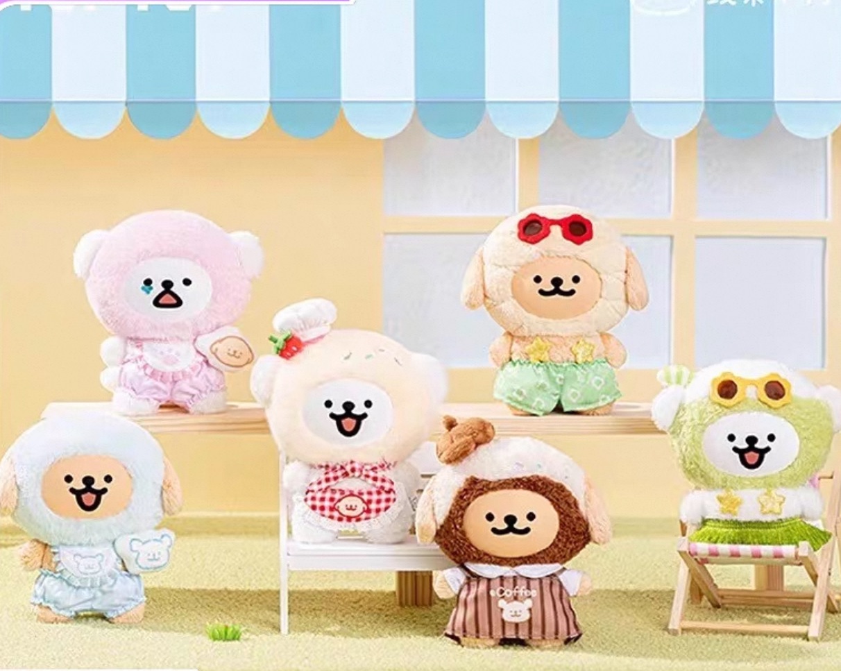 線條小狗系列盲盒-繽紛日常