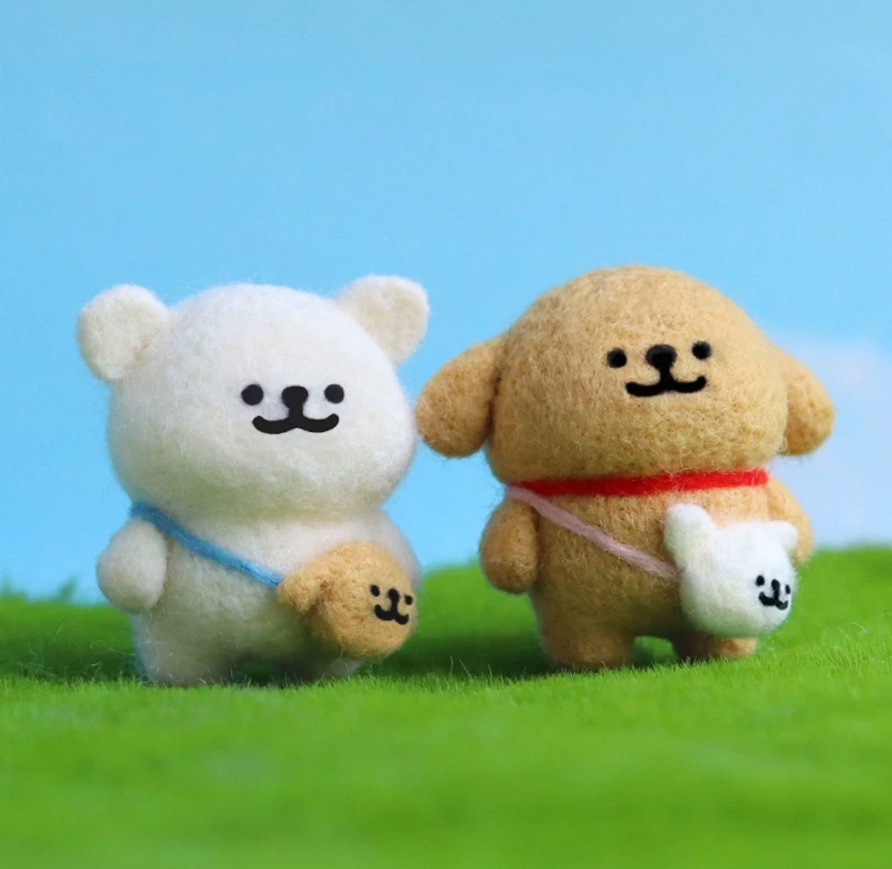 結伴出行羊毛氈（僅材料、非成品）